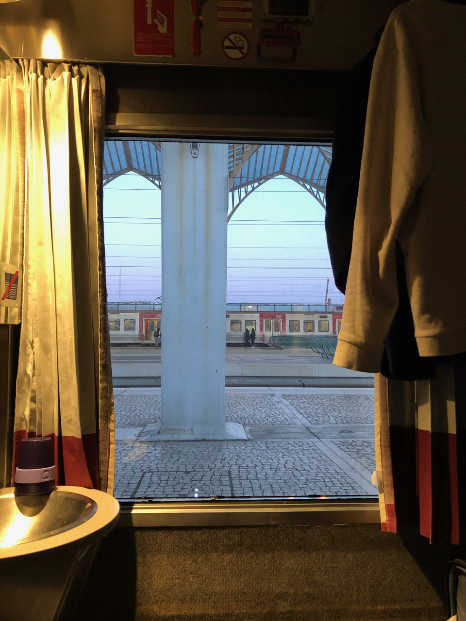 The night train from Henaye to Lisbon. (Photo: Gavin McCrory)
