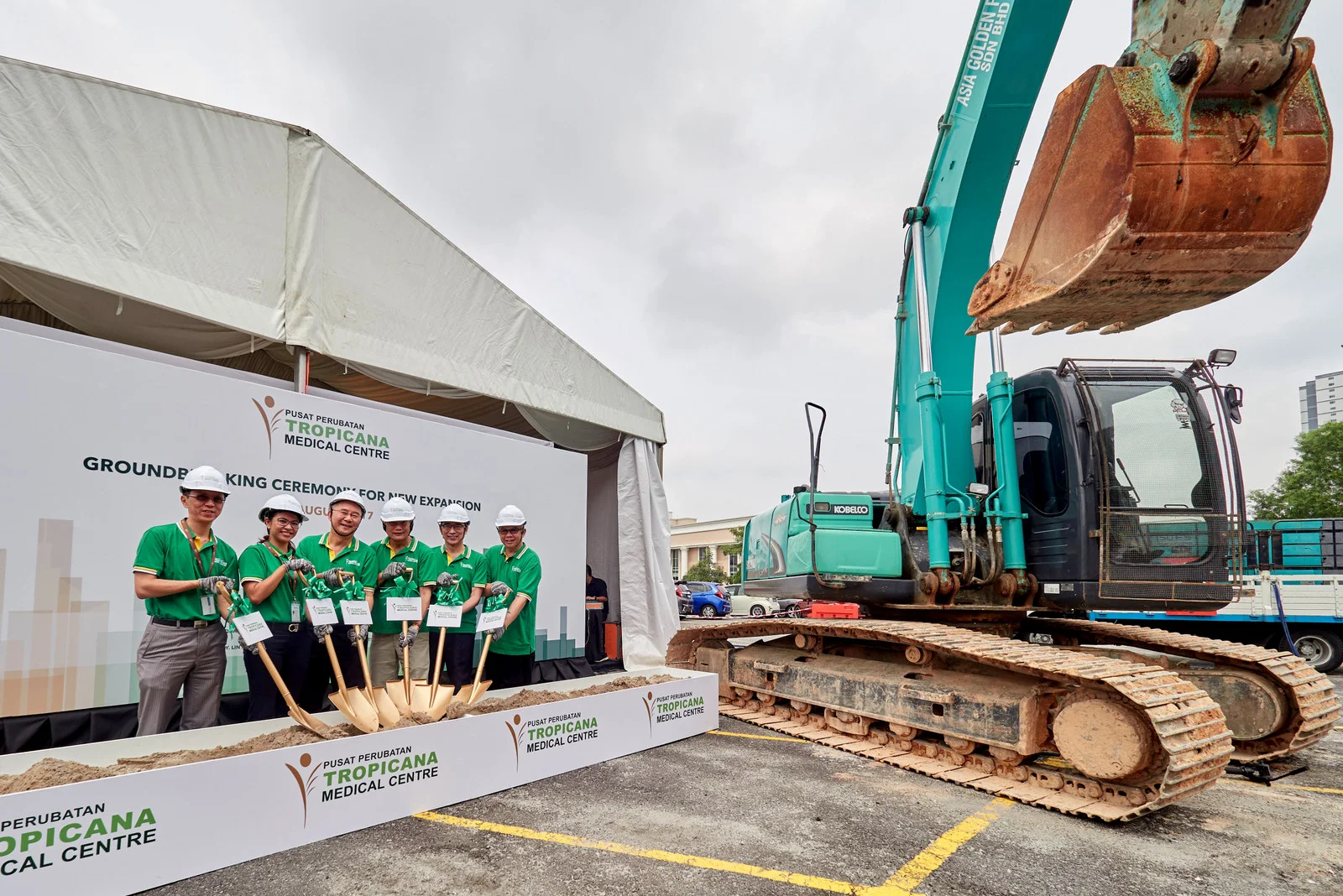 Tropicana Medical Centre Ground Breaking Event