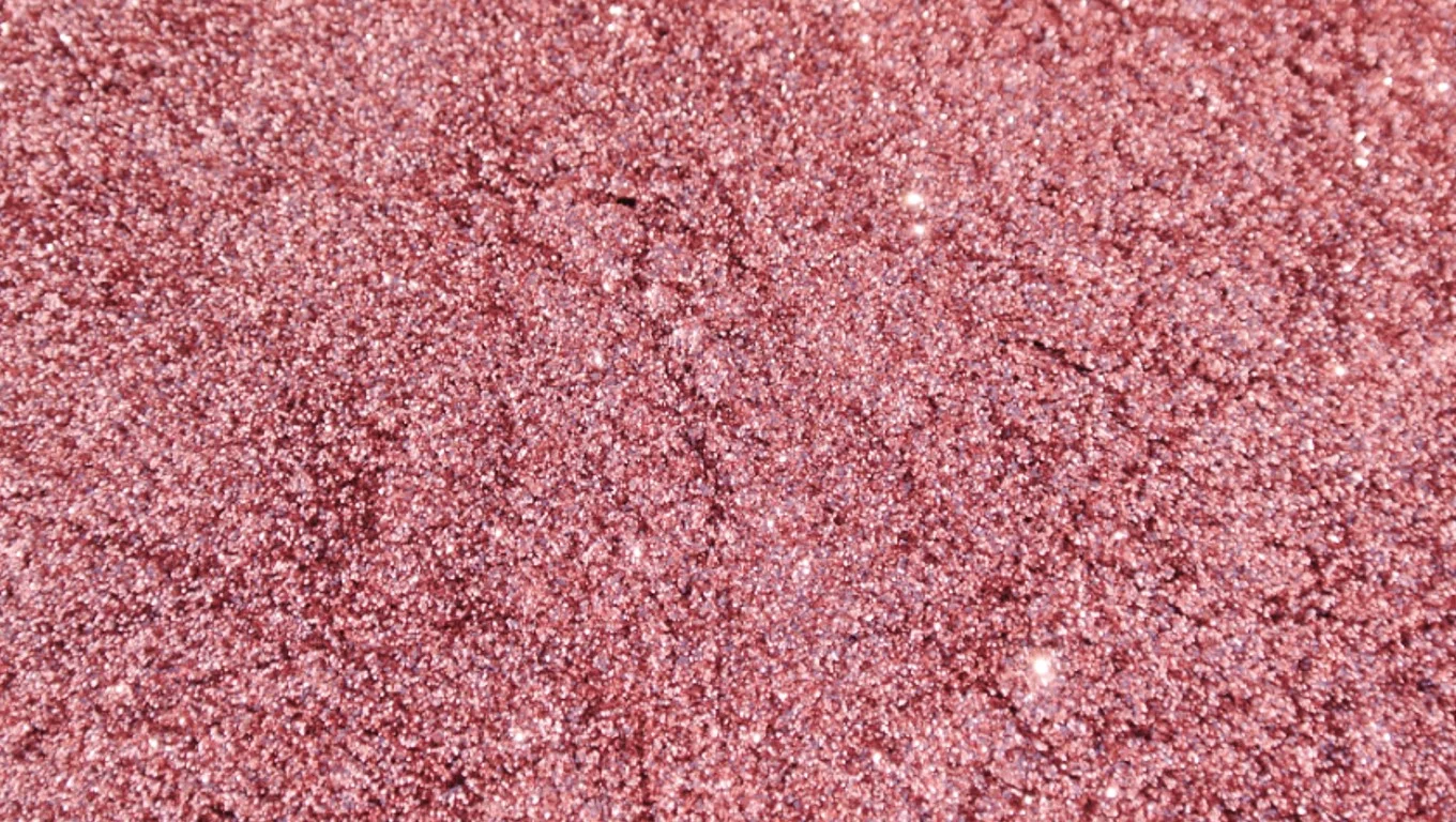Rose Copper Metal Flake