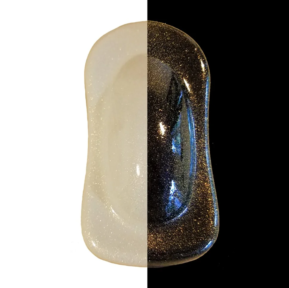 Golden Bronze Iridescent Metal Flake (421)