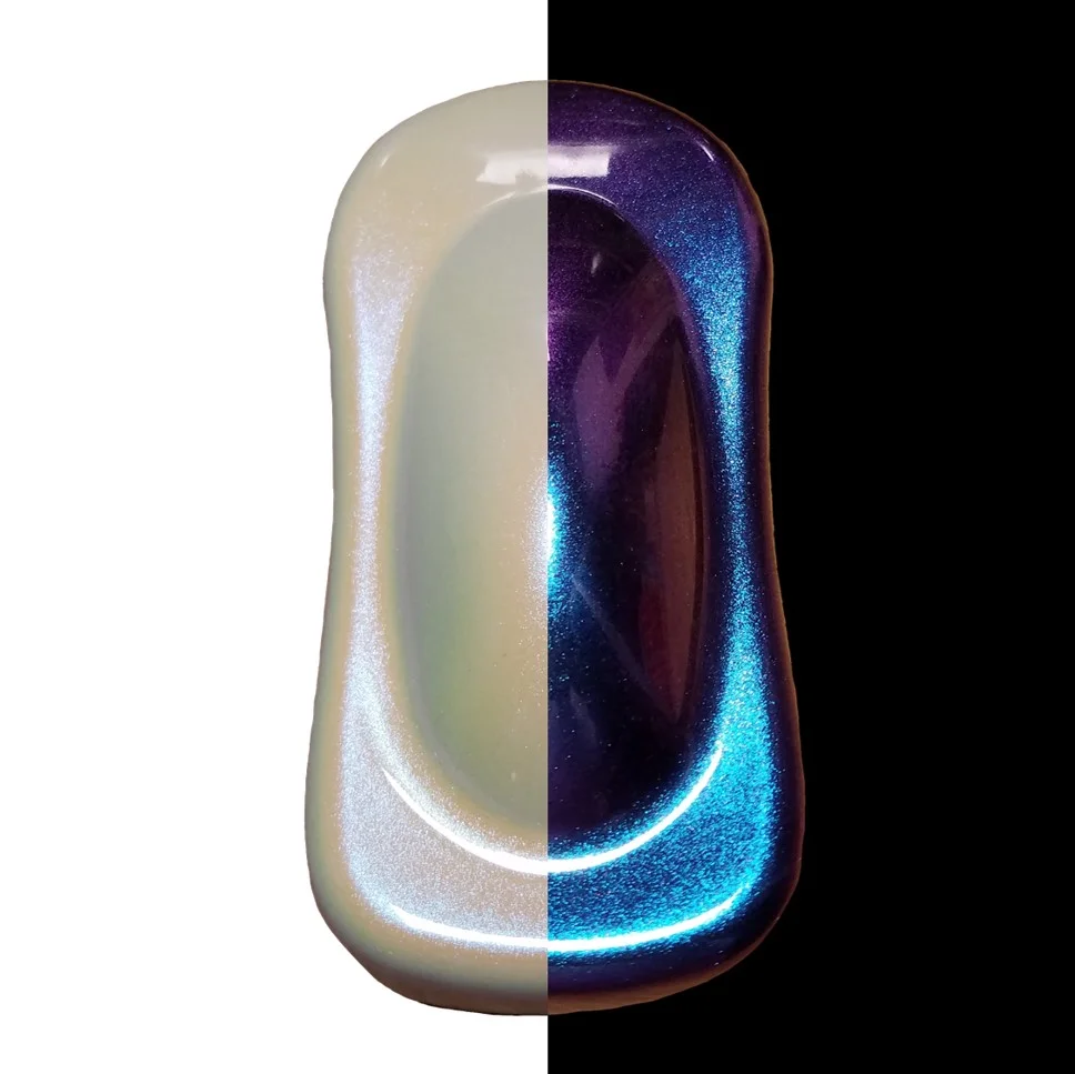 Poseidon Red-Purple-Blue Chameleon Metal Flake