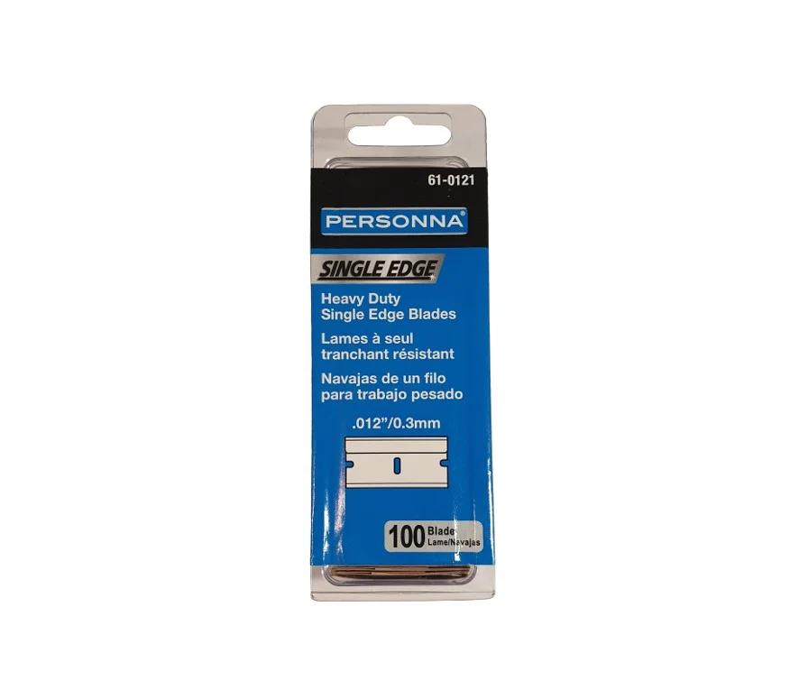 Personna .012" Industrial Single Edge Blades (100pcs)