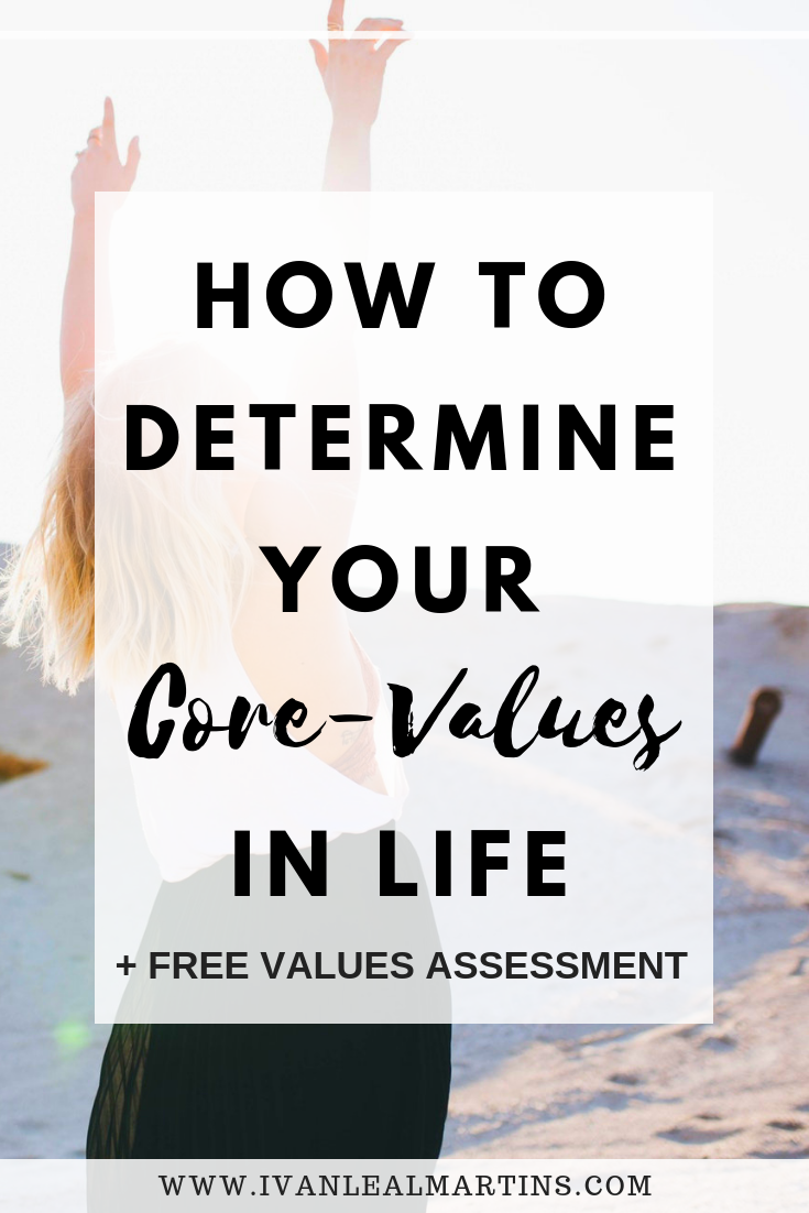 How To Determine Your Core Values In Life Ivan Leal Martins