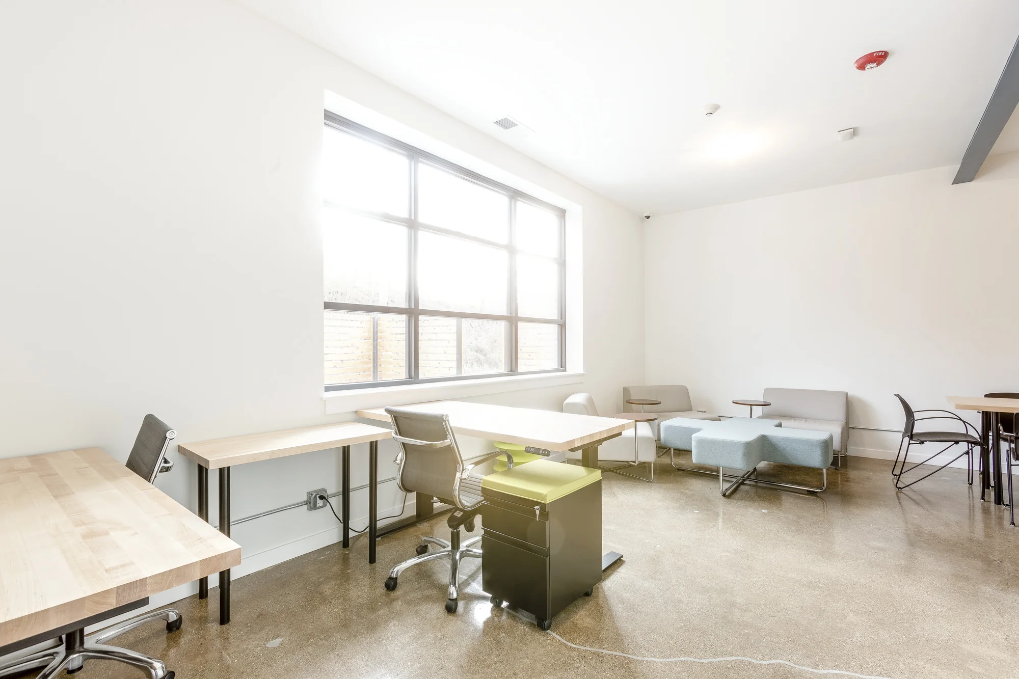 Back Work Area and Event Space