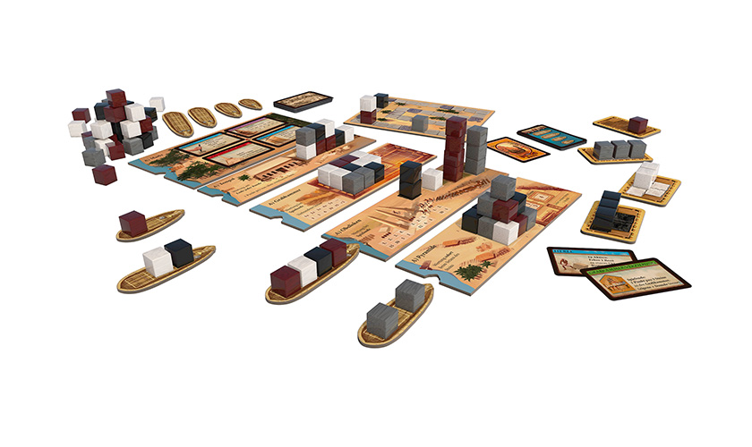 Imhotep Board Game Components.jpg