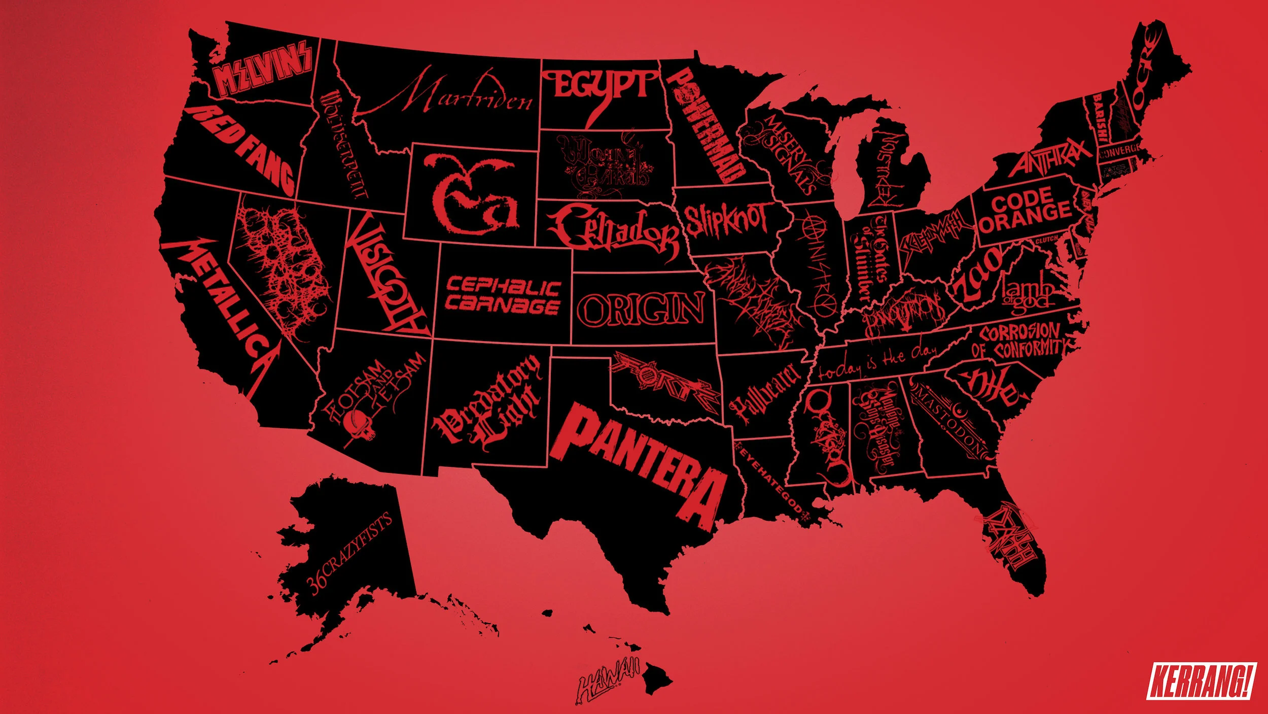 The United States of Metal