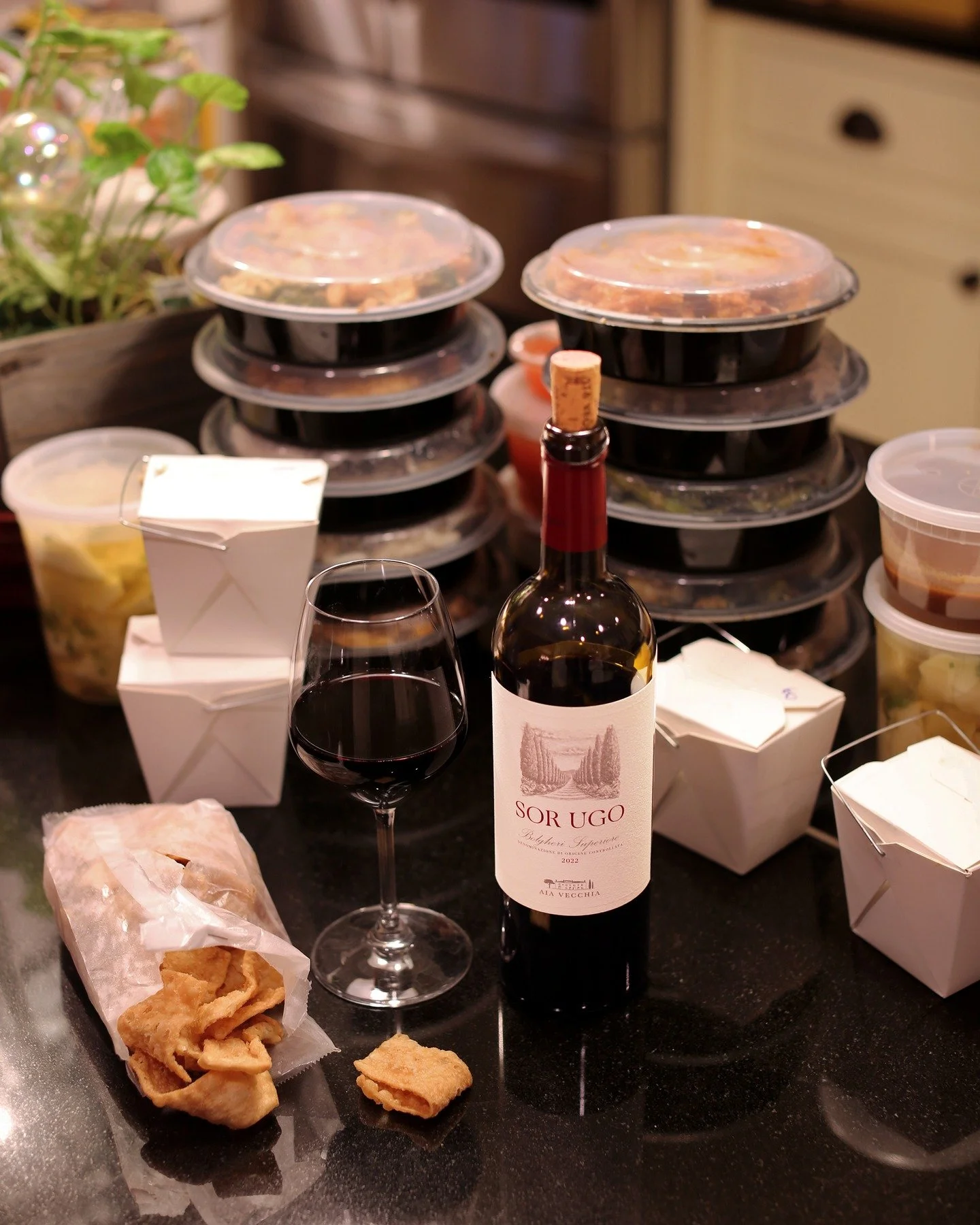 Pairing a massive Super Tuscan with Chinese takeout sounds like a sommelier&rsquo;s nightmare. The general rule for Chinese is to reach for off-dry Riesling or bubbles, and call it a day.

But rules are meant to be broken, and sometimes cold weather 