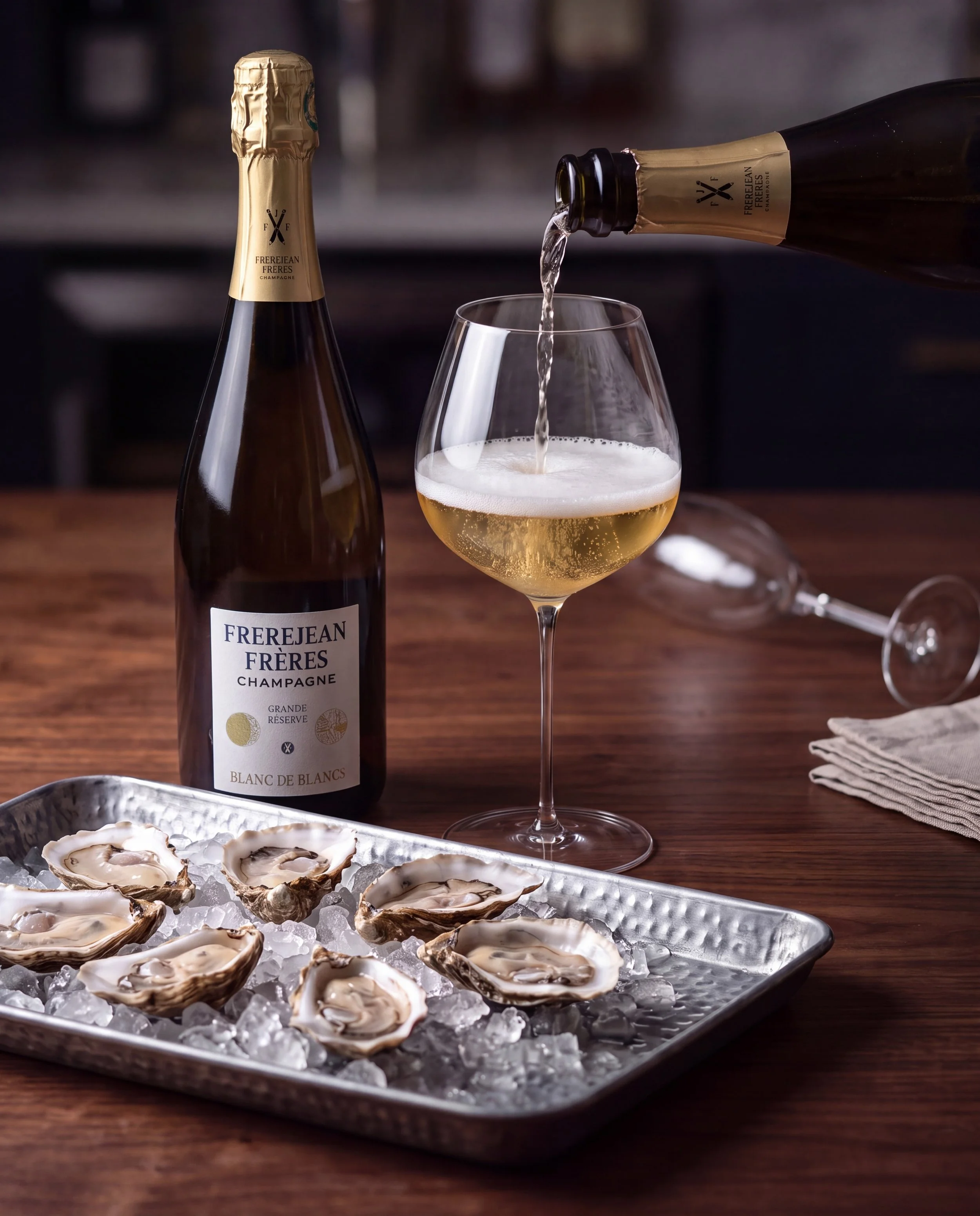 Stop serving complex, aged Champagne in shitty narrow flutes! When a wine spends nearly a decade on the lees, suffocating it in tight glassware mutes the exact tertiary aromas you are paying for.

This is the @ChampagneFrereJeanFreres Grande R&eacute