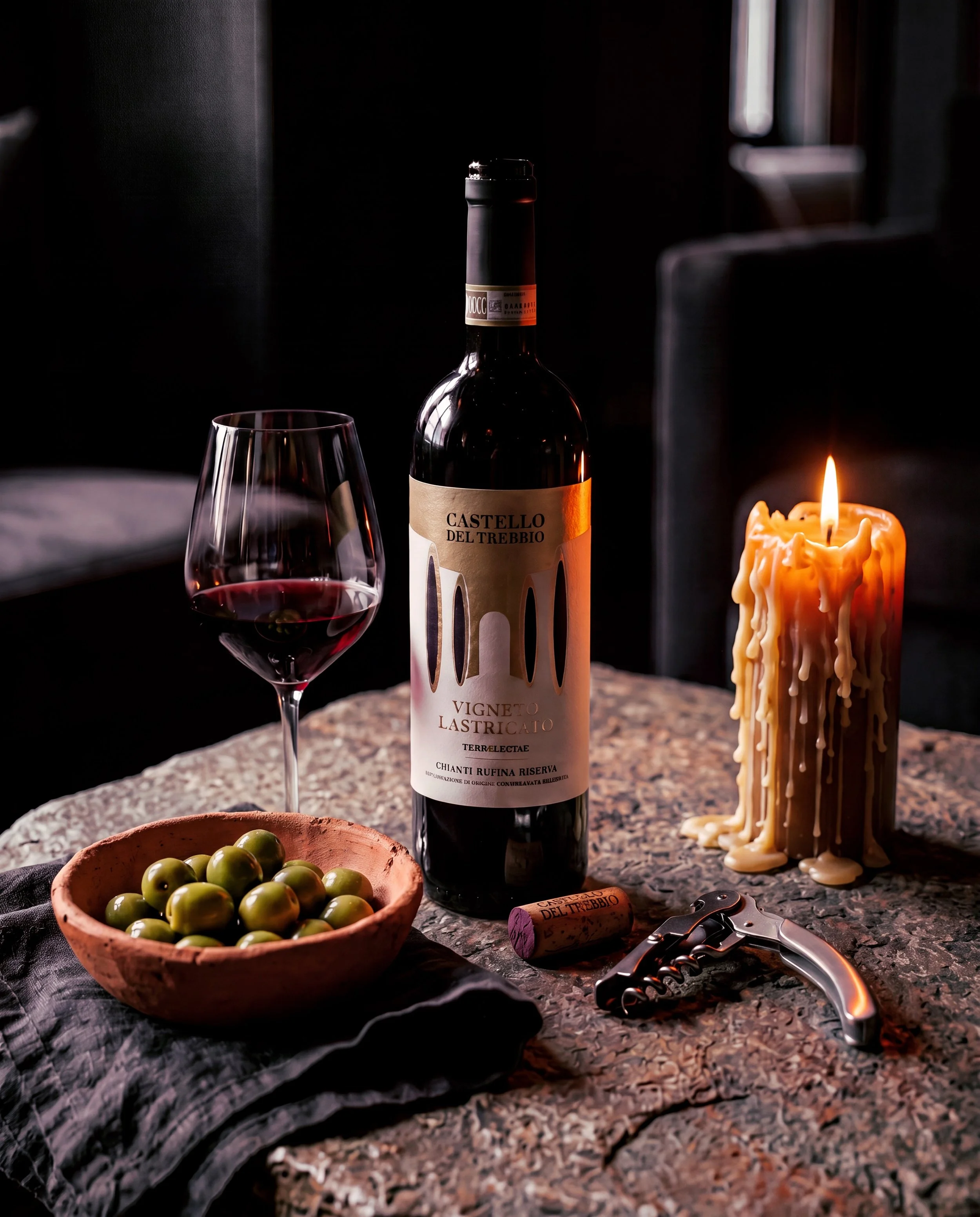 Sangiovese is a fickle grape. Leave it too raw, and it'll strip the enamel right off your teeth. Polish it too much, and it completely loses its soul.

A great Chianti Rufina Riserva doesn't try to sanitize the grit&mdash;it embraces it. Enter @Caste