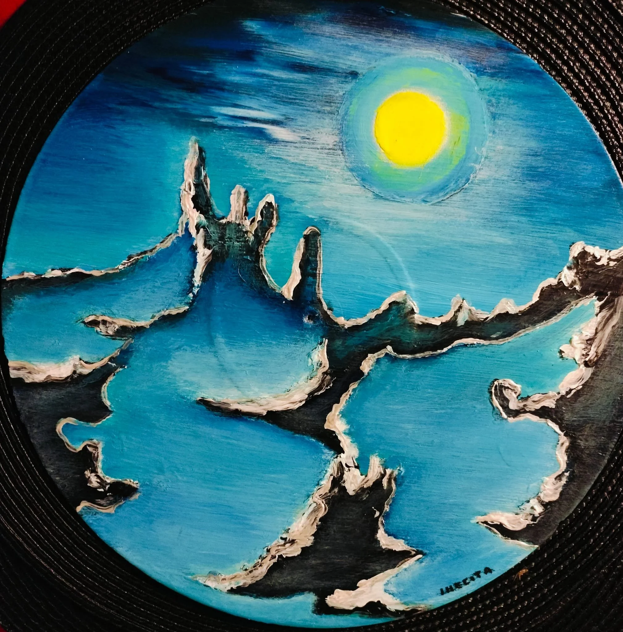 Paisaje lunar 3. Otro detalle.
