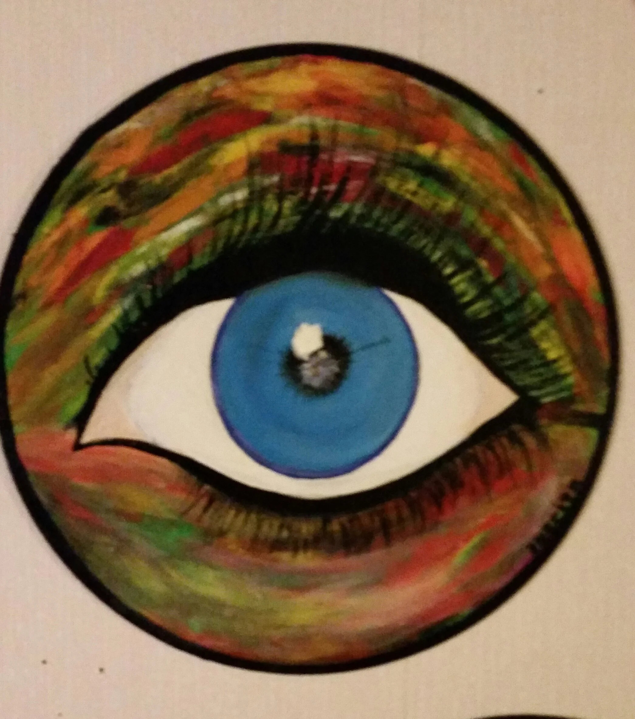 La mirada.