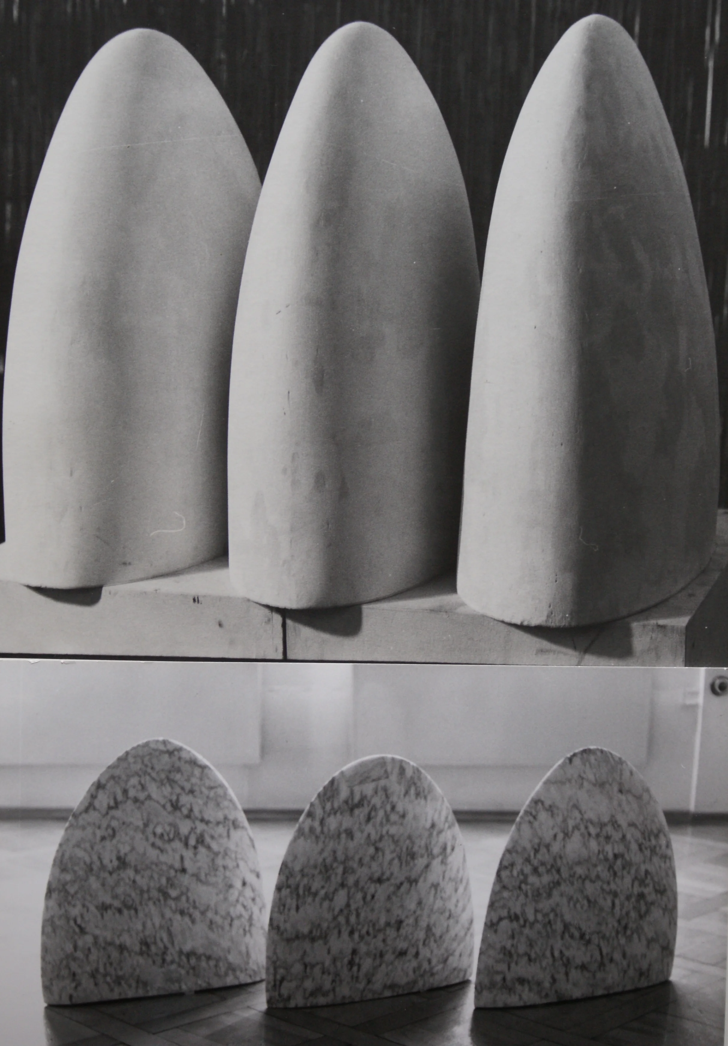 Rhythmus, Gips 1970  Marmor 1971 