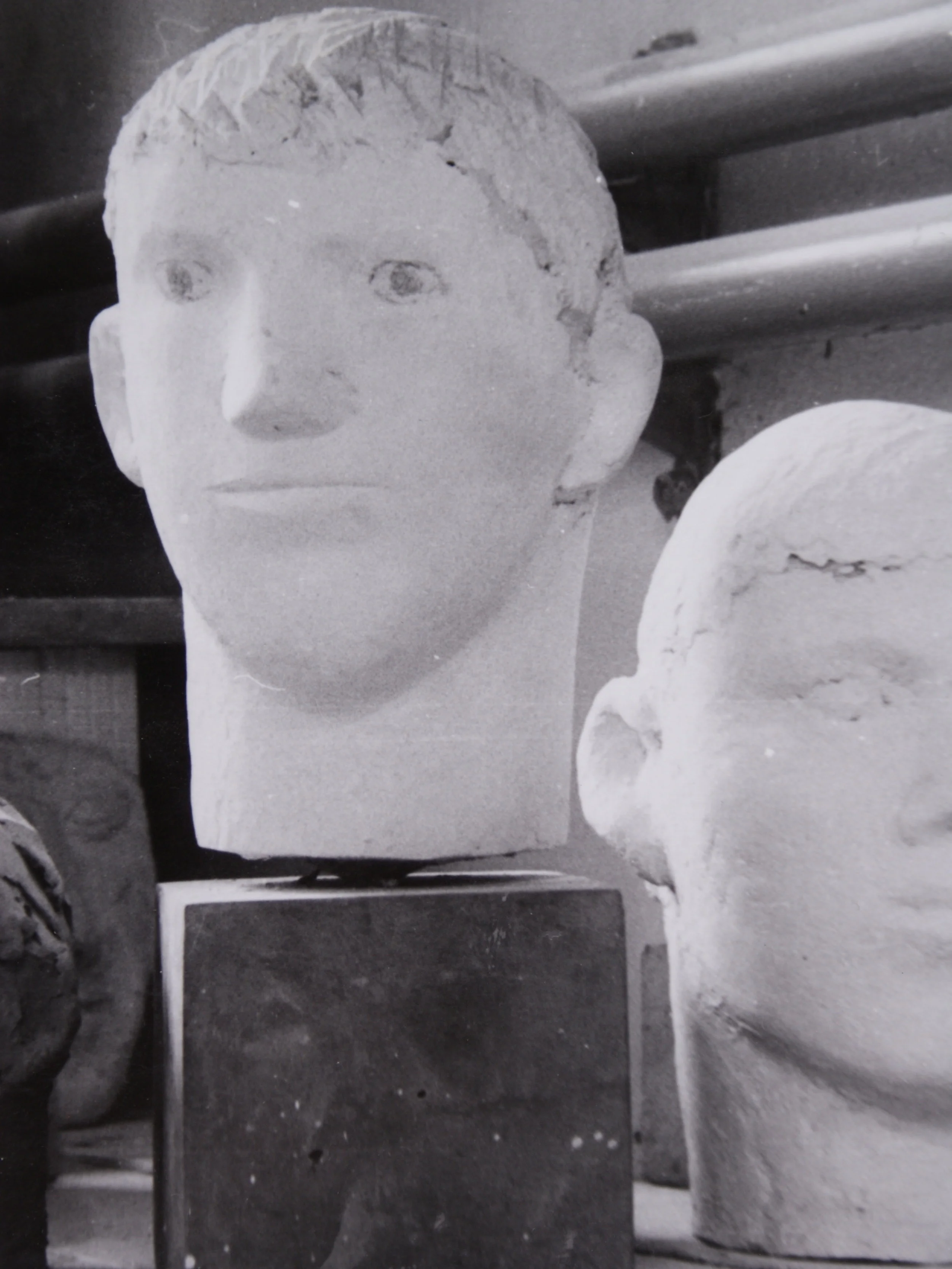 Knabenkopf Gips 1968