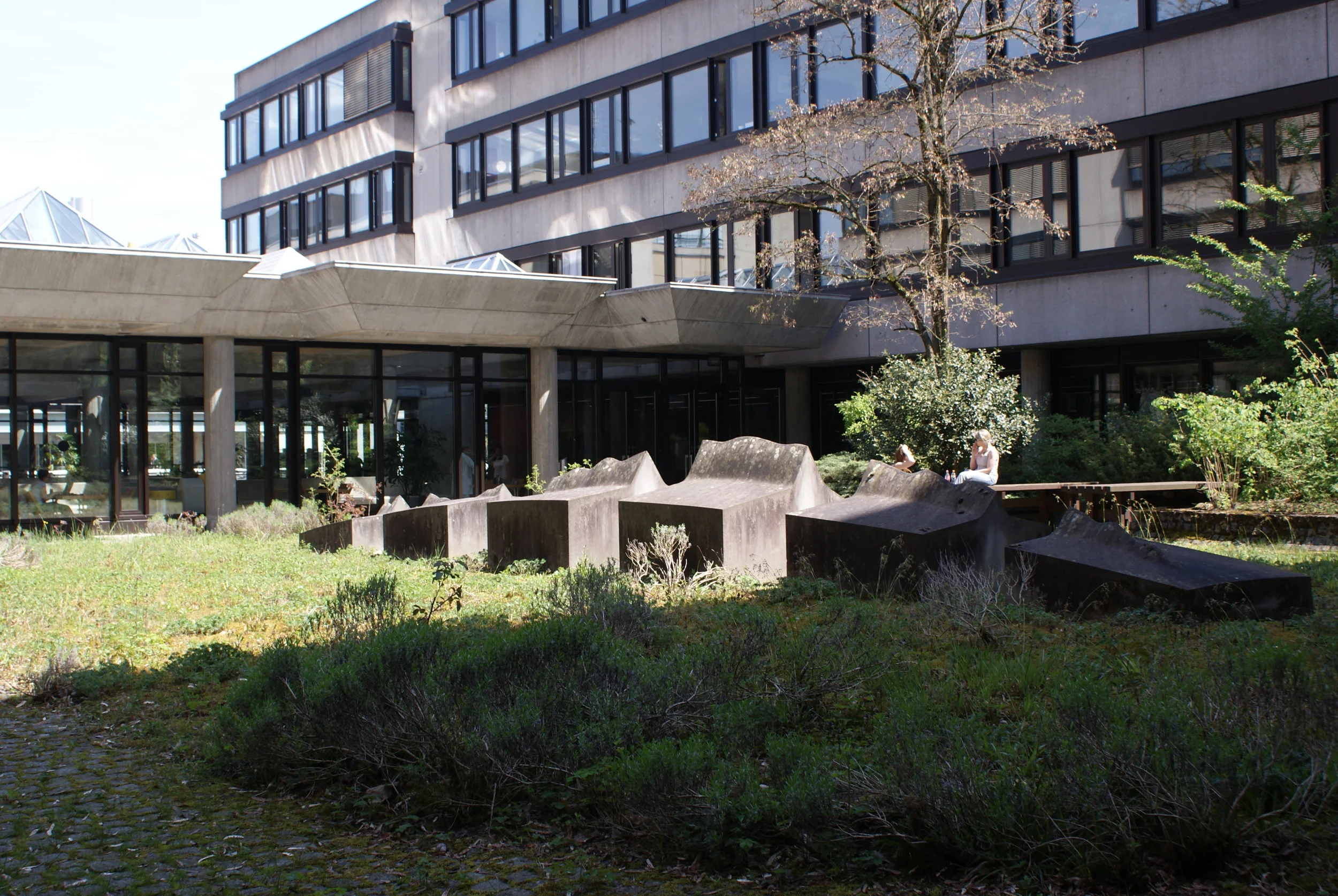 Uni Irchel Zürich, Medizinhof 1981