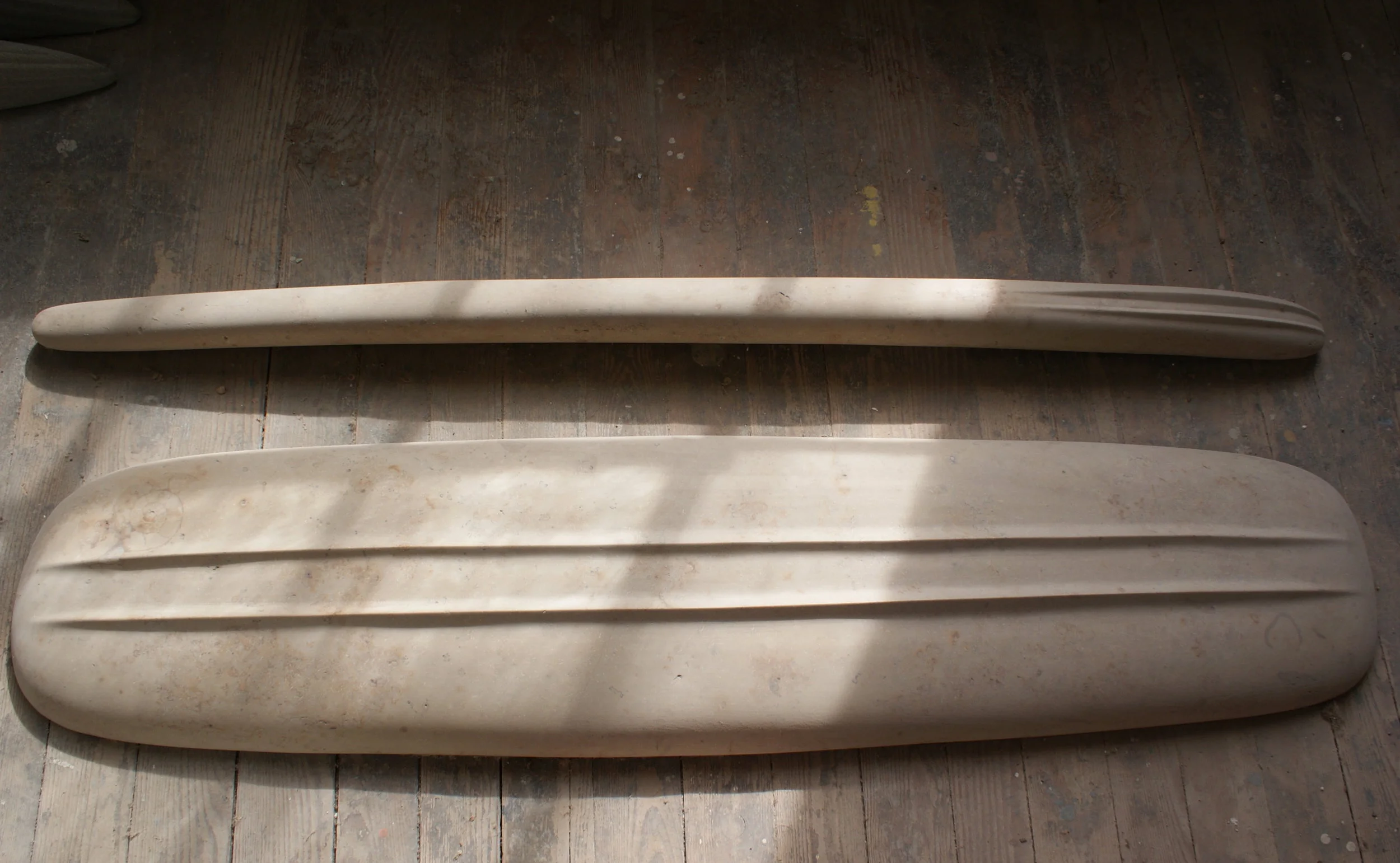 Zwei Muschelschilde 1980