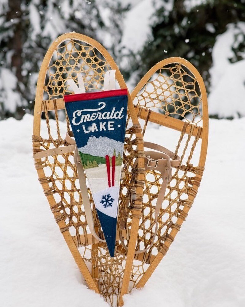 Snowy holiday moments&hellip; ✨ 

Credit : orange girl

#yohoco #designer #design #pennants #pennant #yoho #designed #designer #yoho #yohonationalpark #britishcolumbia