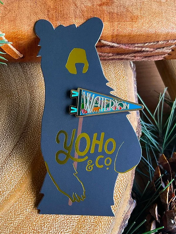 Yoho and Co. Collectible Designer Pin - Waterton
