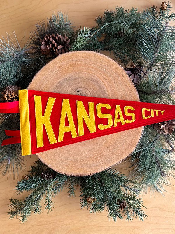 Kansas City Block Pennant