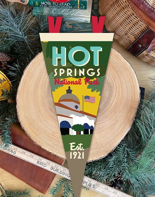 Hot Springs National Park Pennant