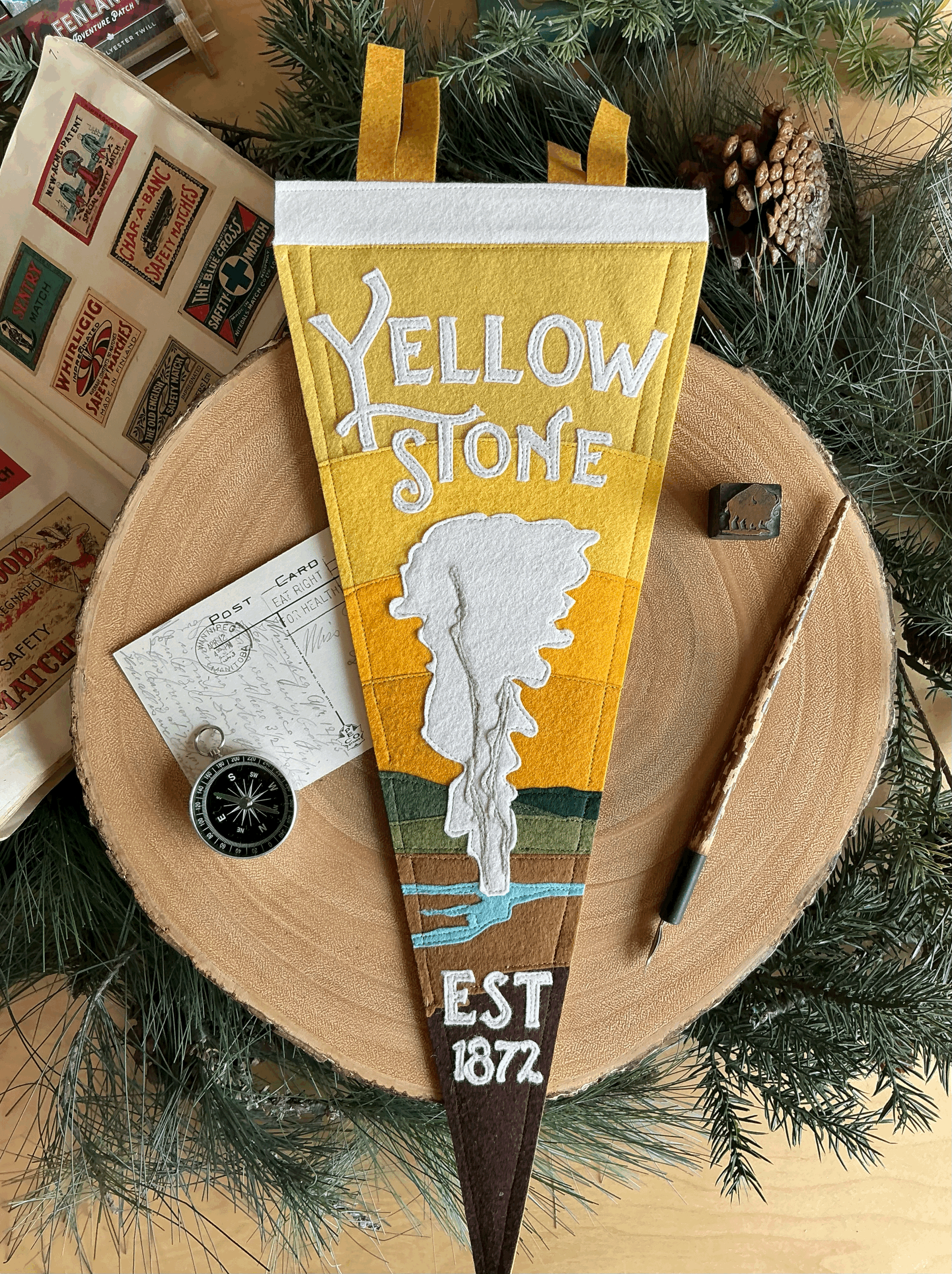 Old Faithful Pennant