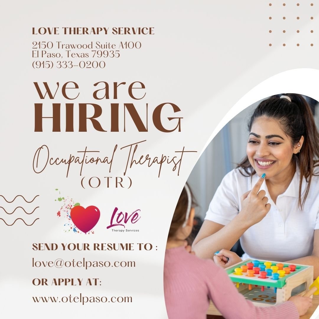 Join our team! We are looking for highly motivated individuals who LOVE to make a difference. Send your resume or apply online. www.otelpaso.com #elpasojobs #careeropportunity