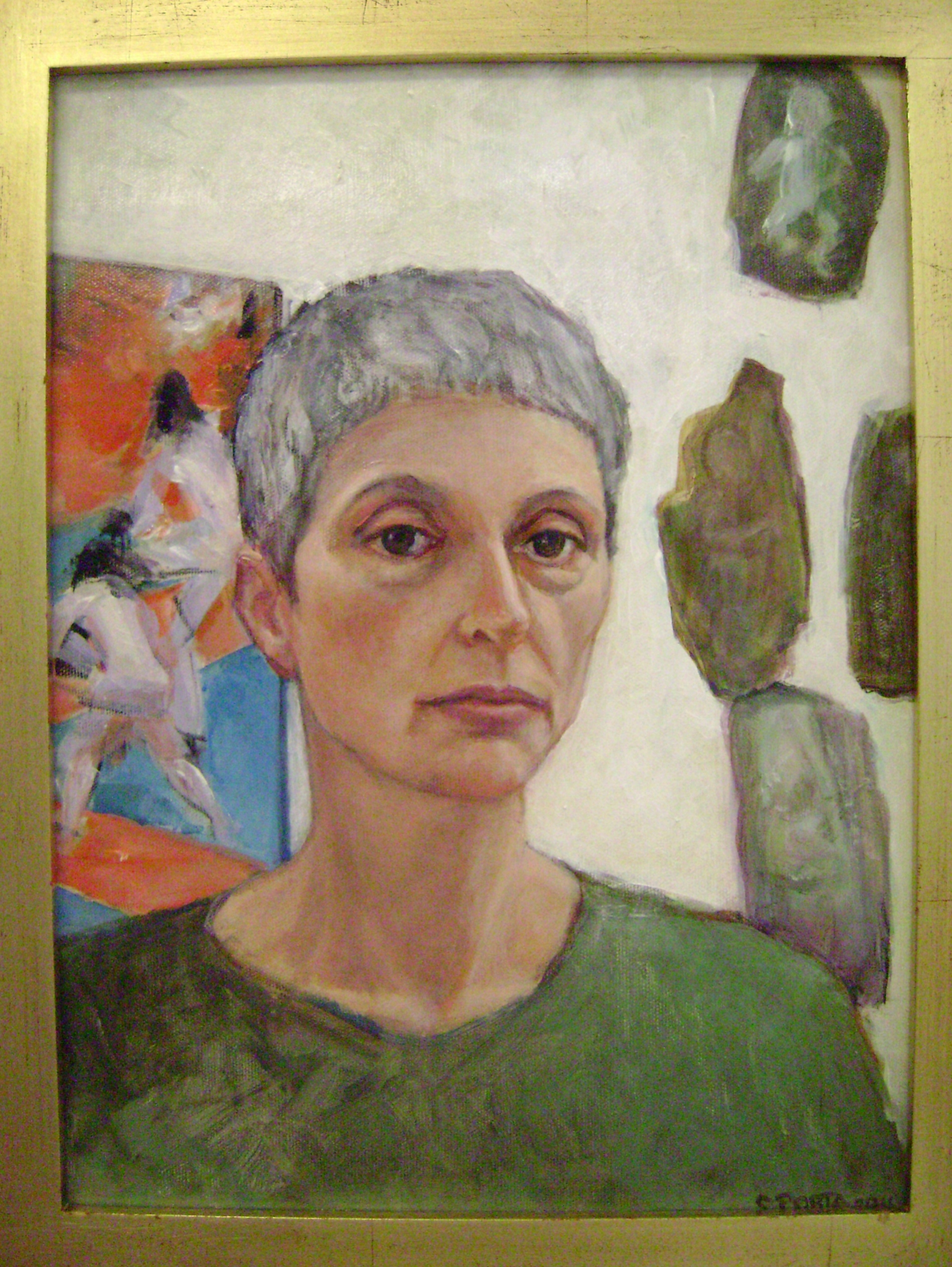 Self Portrait, "After the Chemo"
