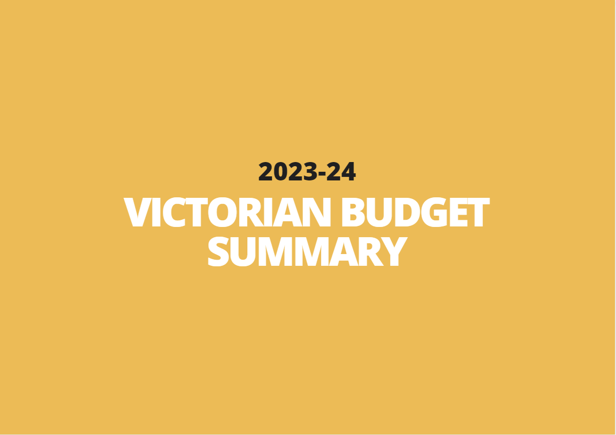 23 May | 2023-24 Victorian Budget Summary