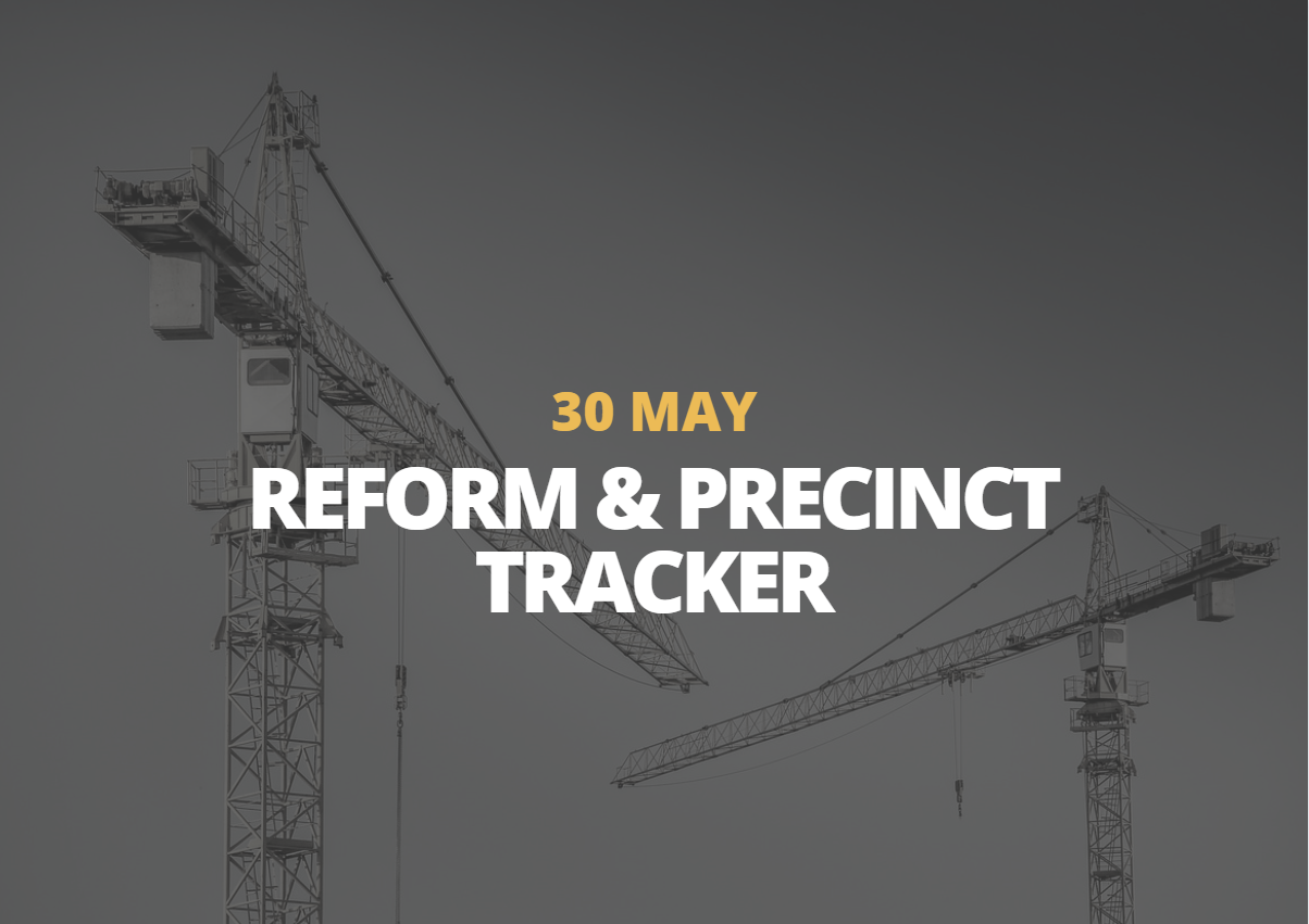30 May | Reform &amp; Precinct Tracker