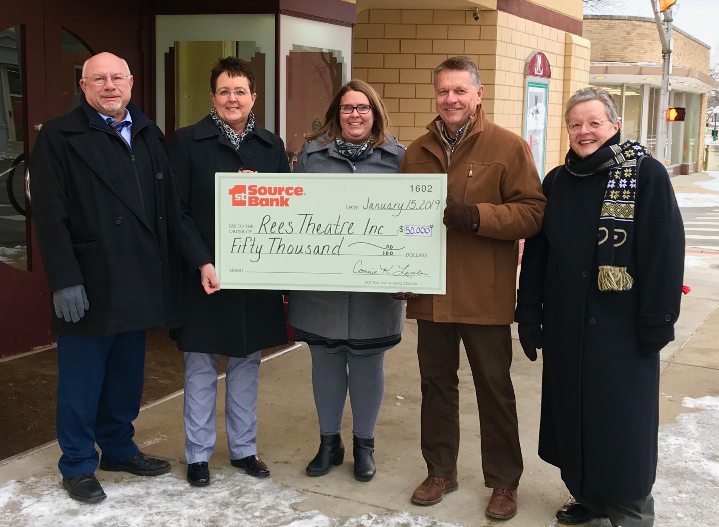 1st Source Bank Gives to The REES
