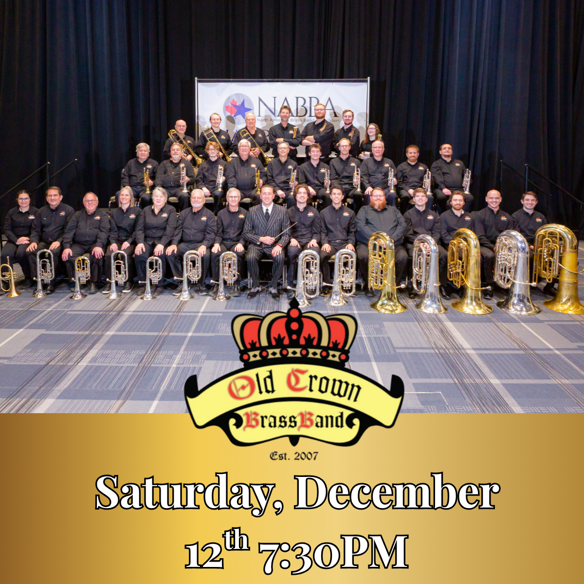 Zeffy Tile Old Crown Brass Band (4 x 4 in).png