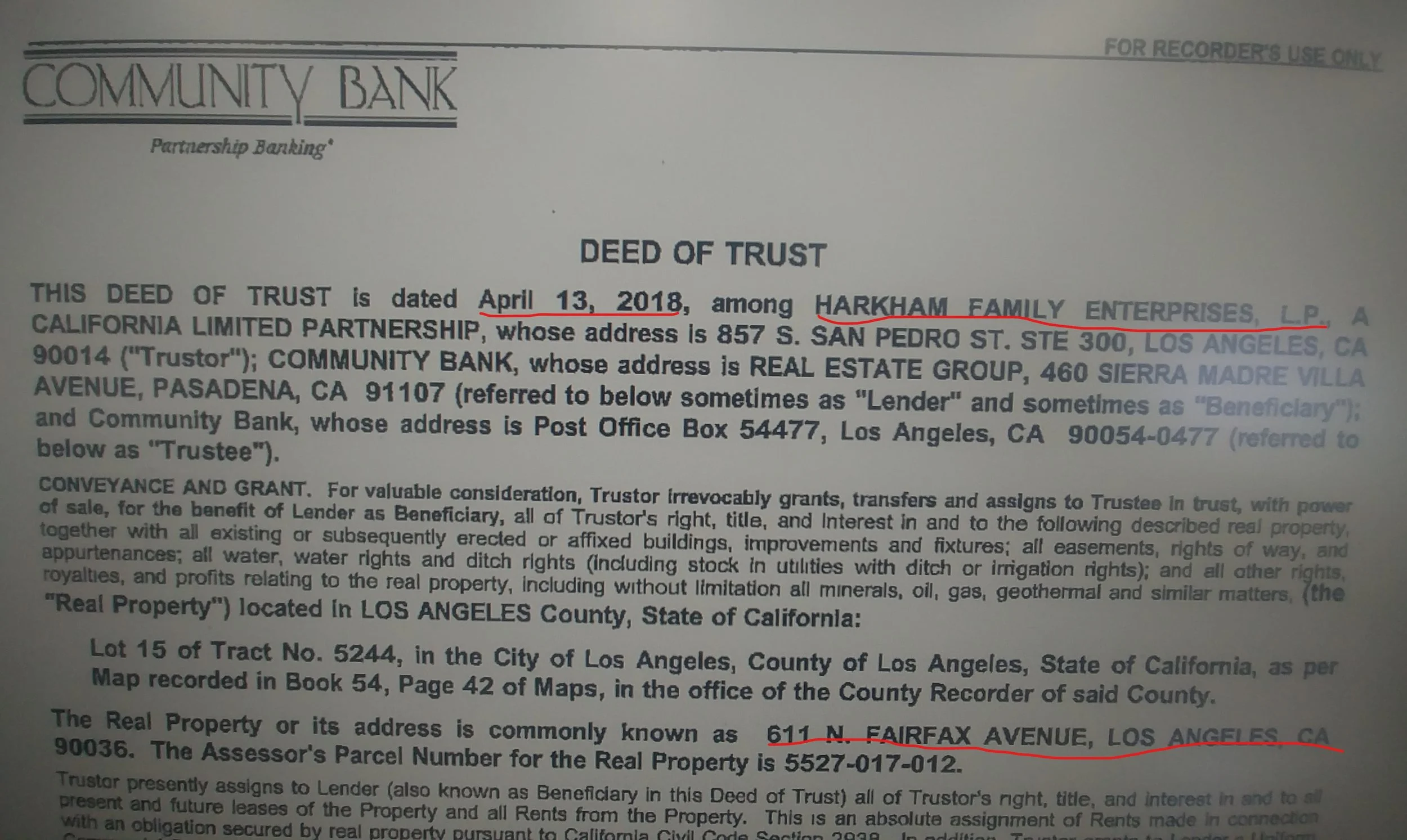 Source: L.A. County Recorder