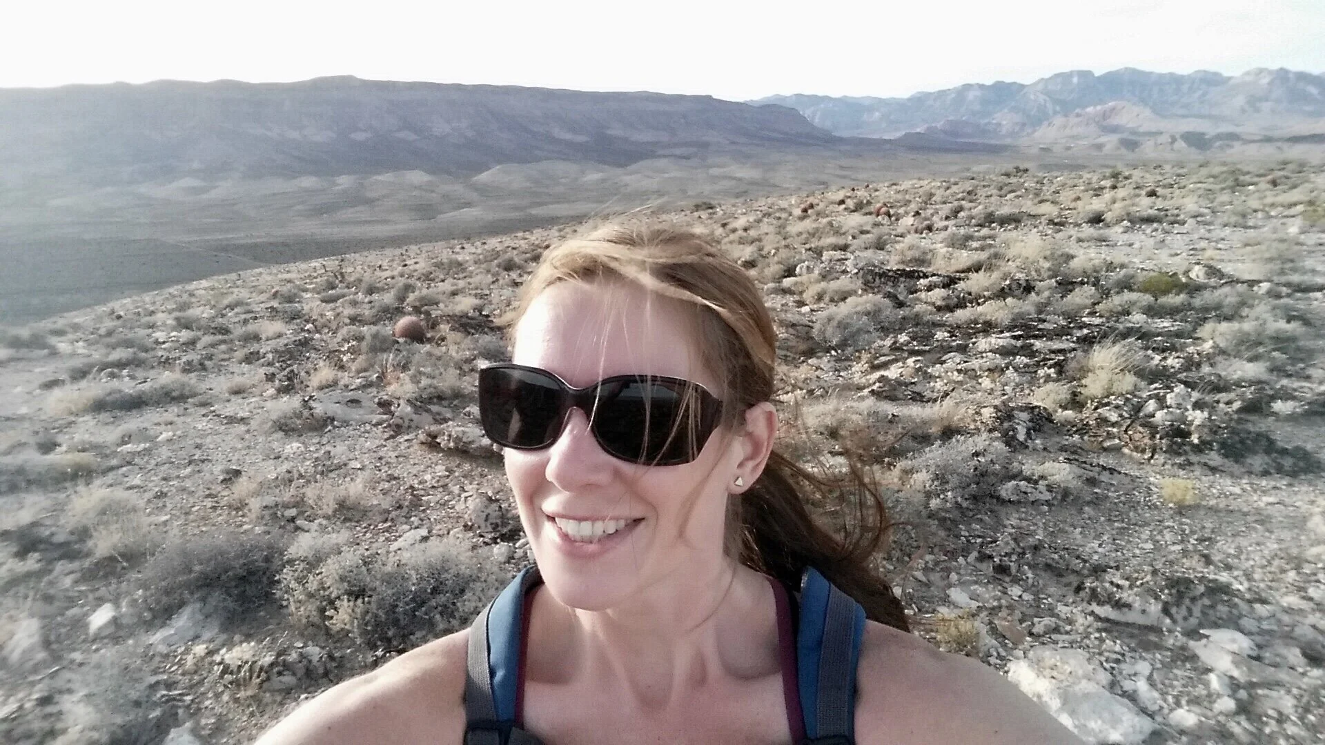That’s Red Rock Canyon behind me!