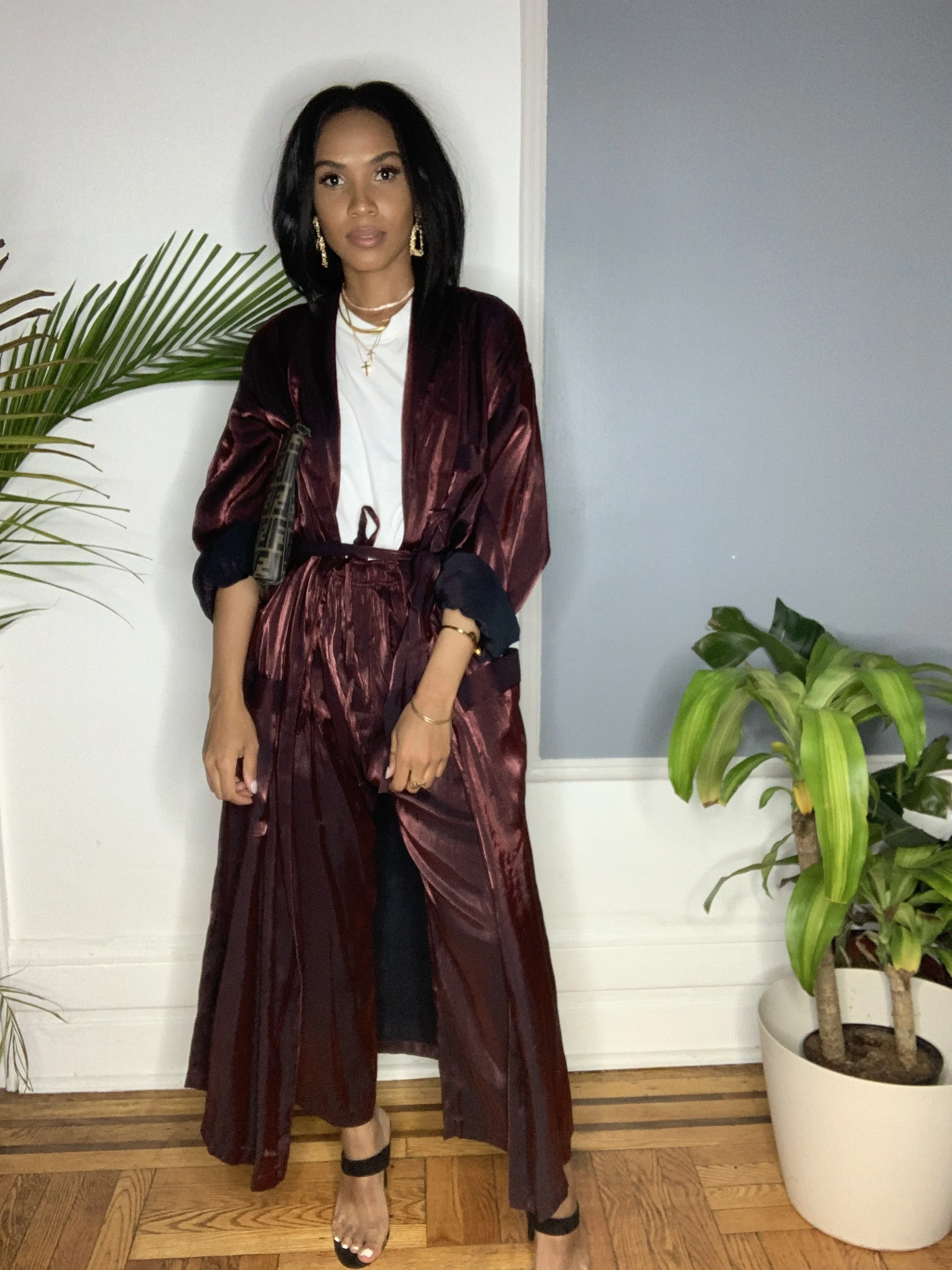 ISSA SET - OXBLOOD
