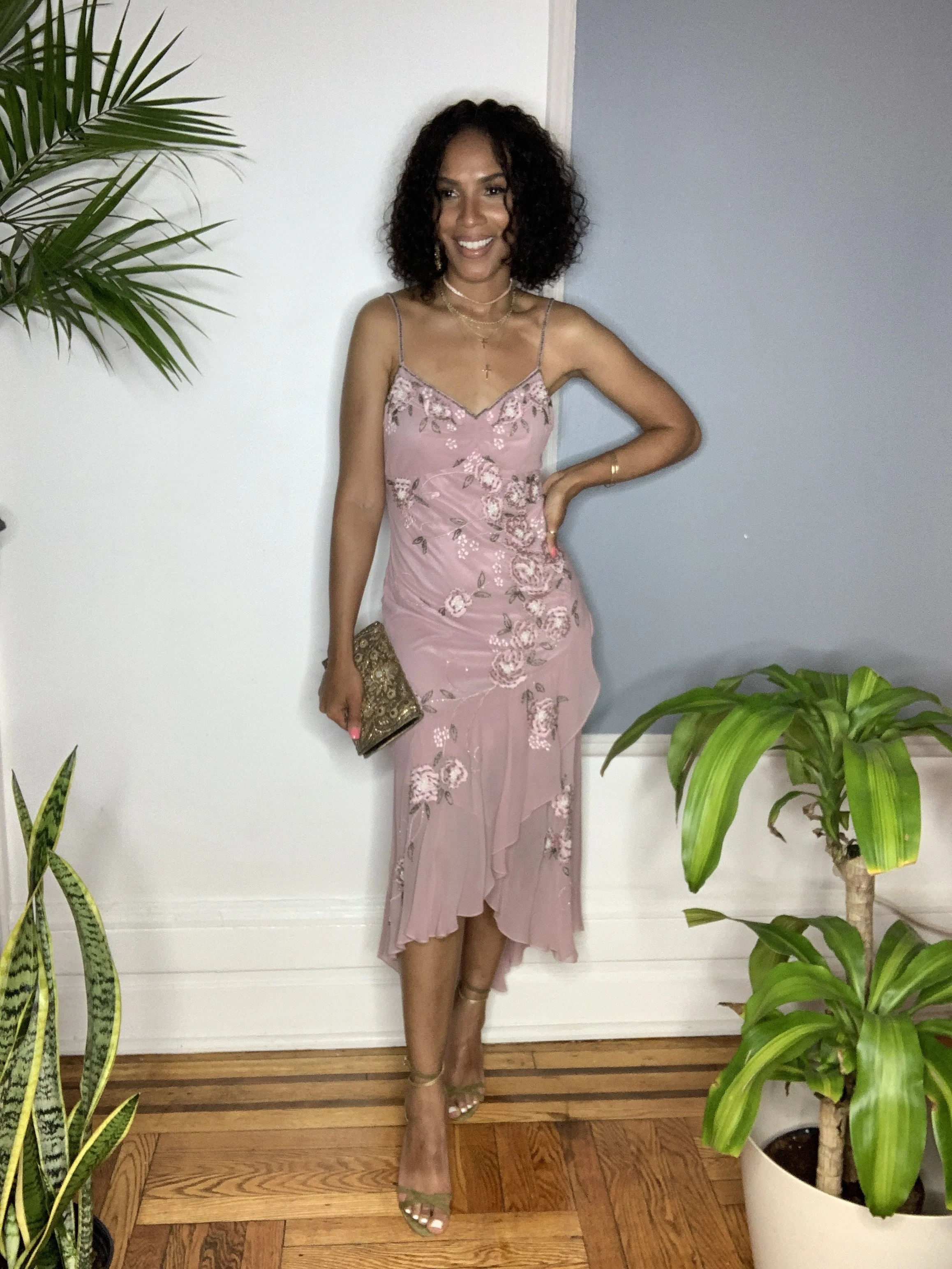 THE PINK ROSE GARDEN