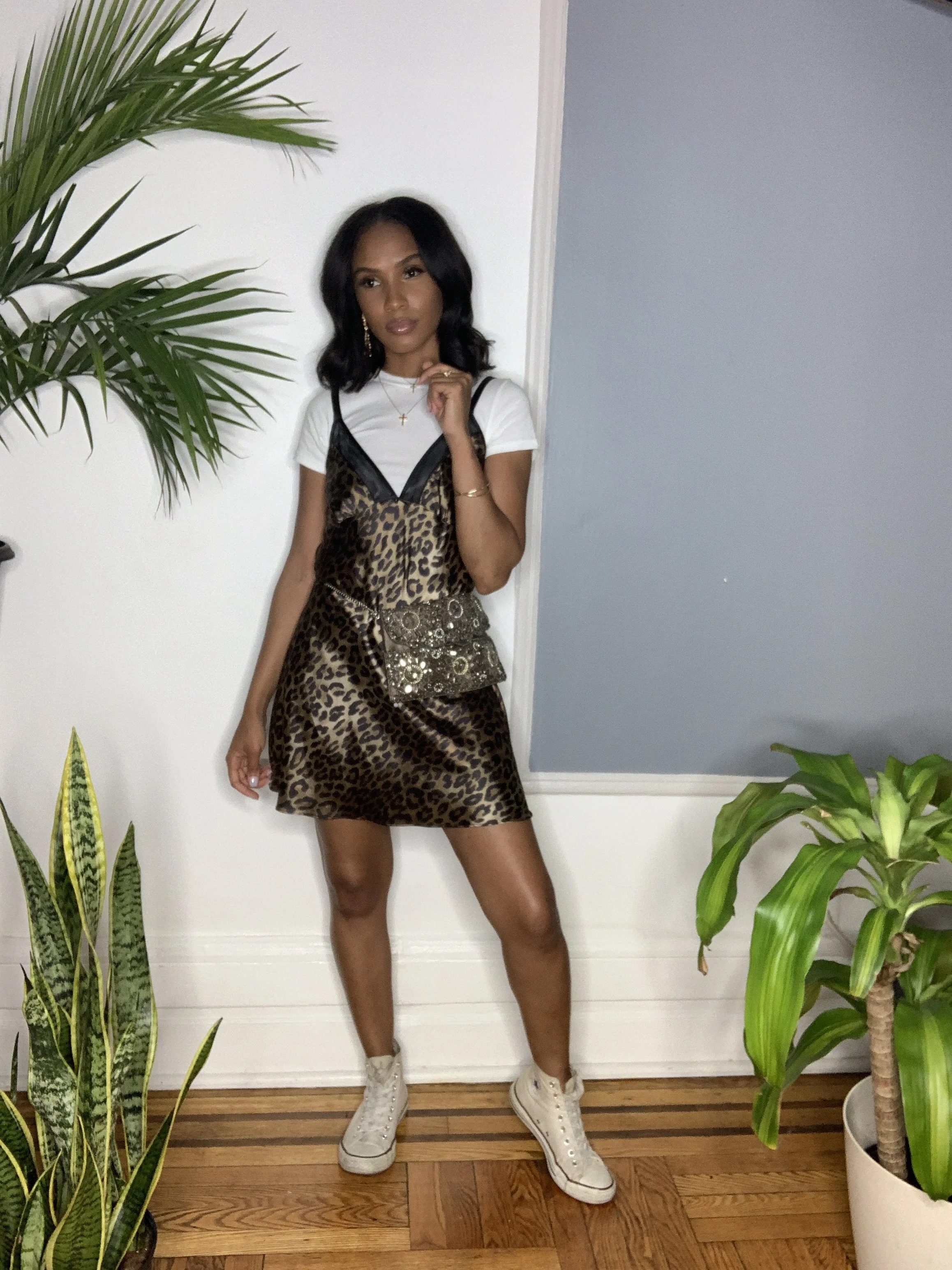 THE BOMB SLIP- MINI LEOPARD