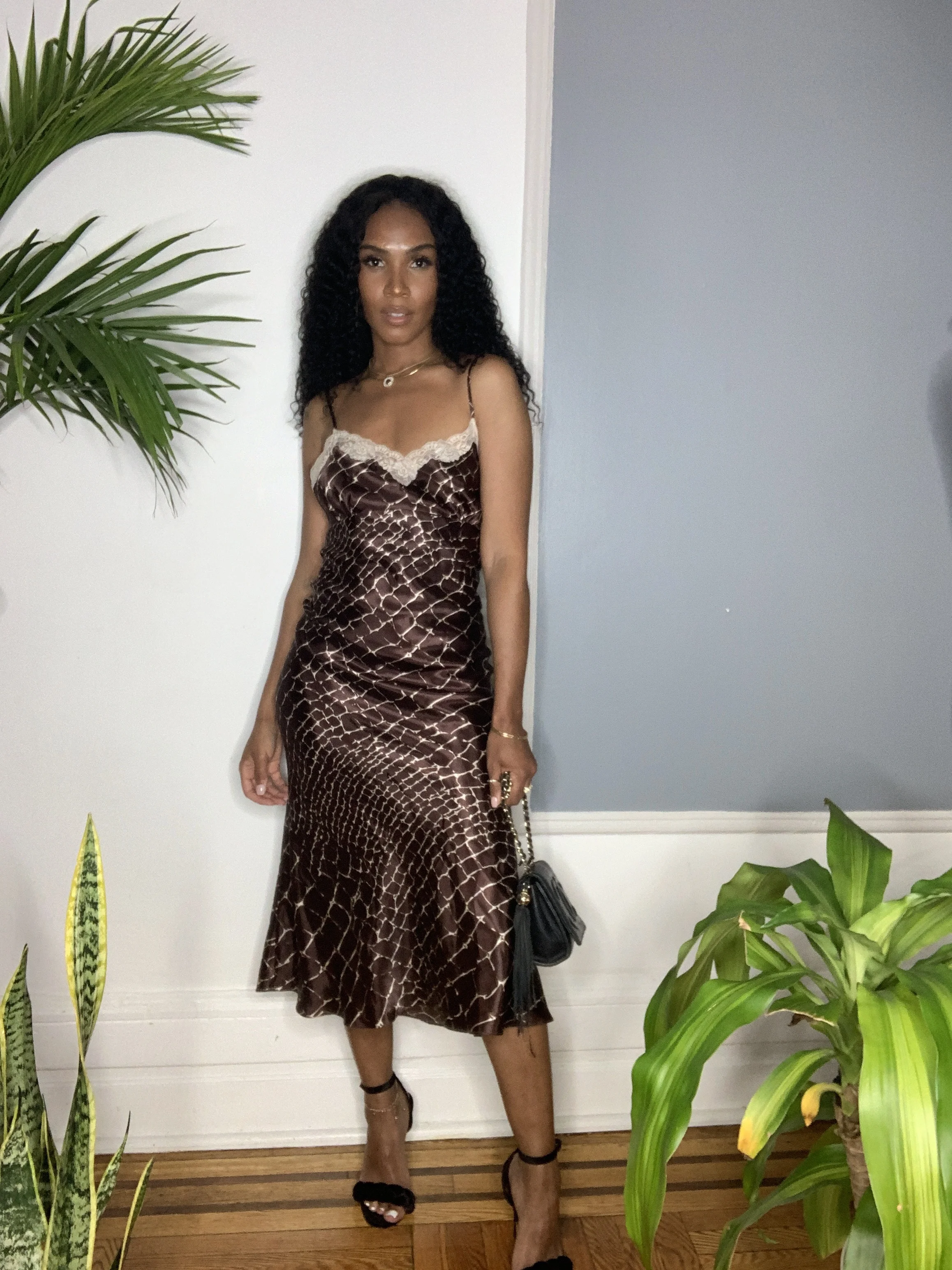 THE BOMB SLIP - GIRAFFE PRINT