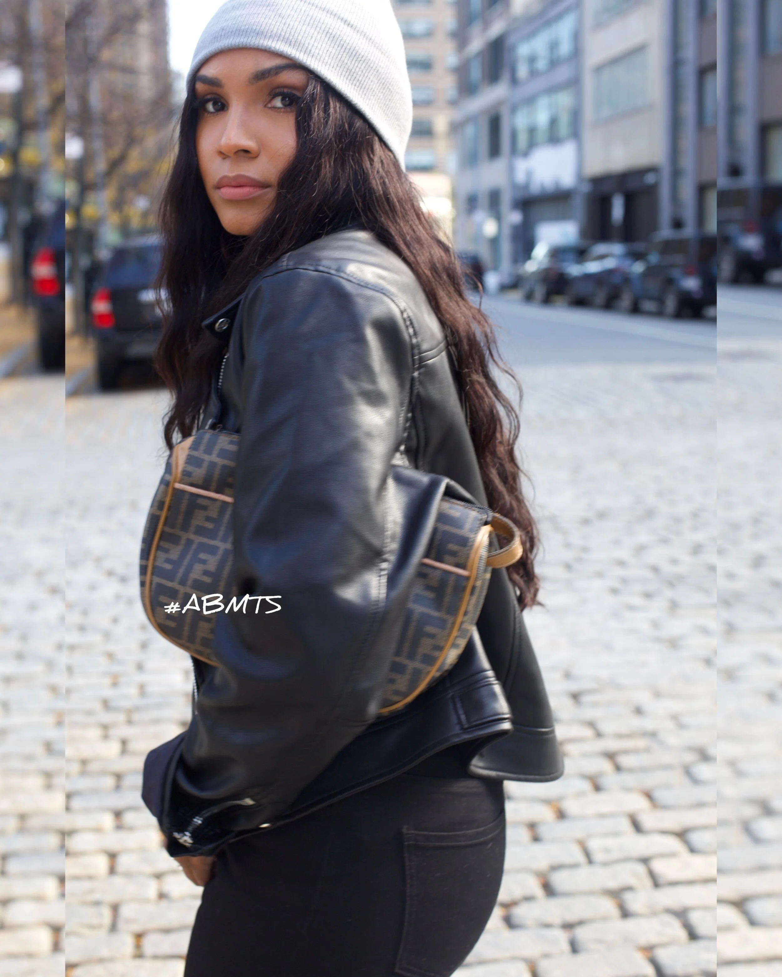 VTG FENDI ZUCCA CROSSBODY