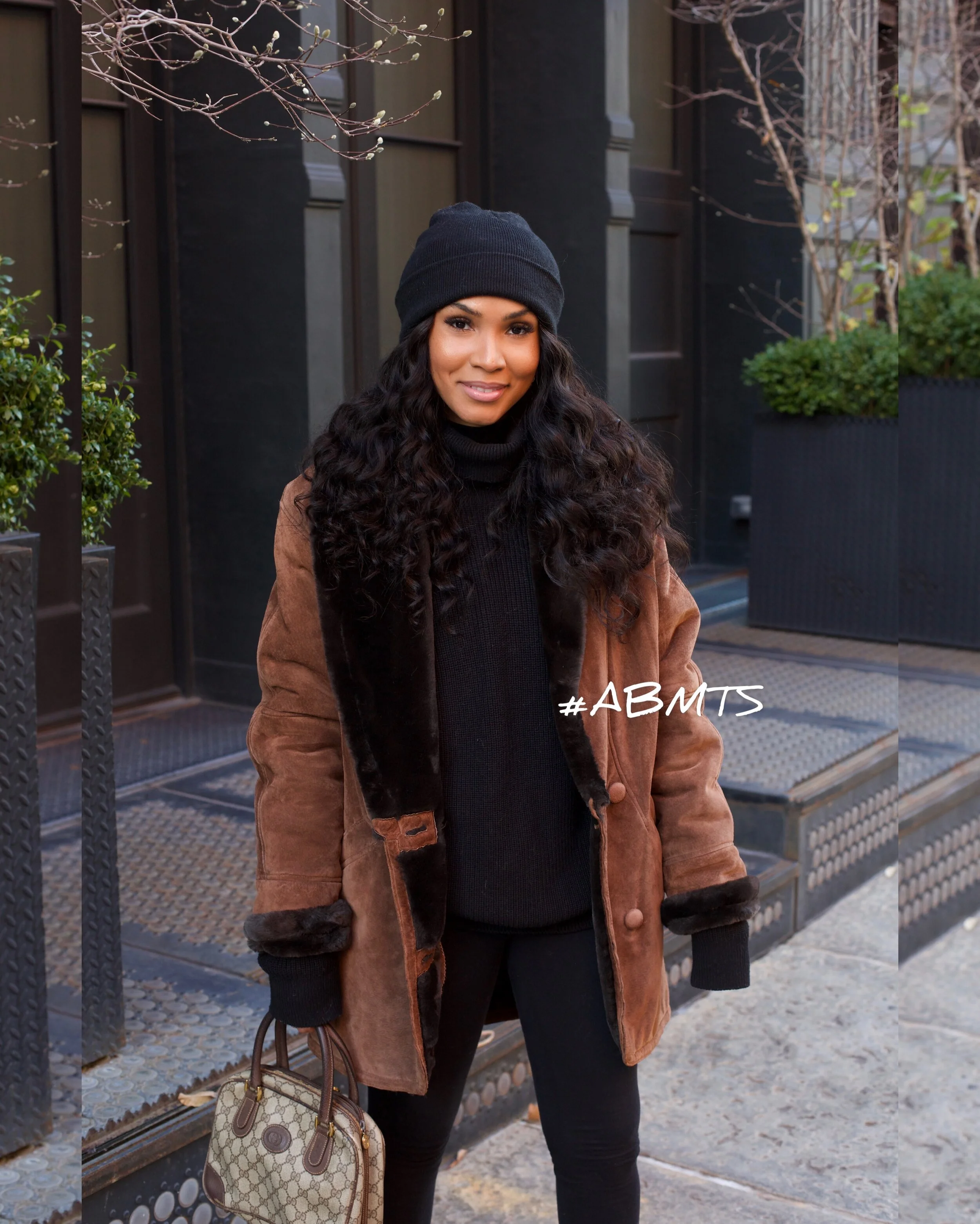 SHE SHEARLING - BROWN