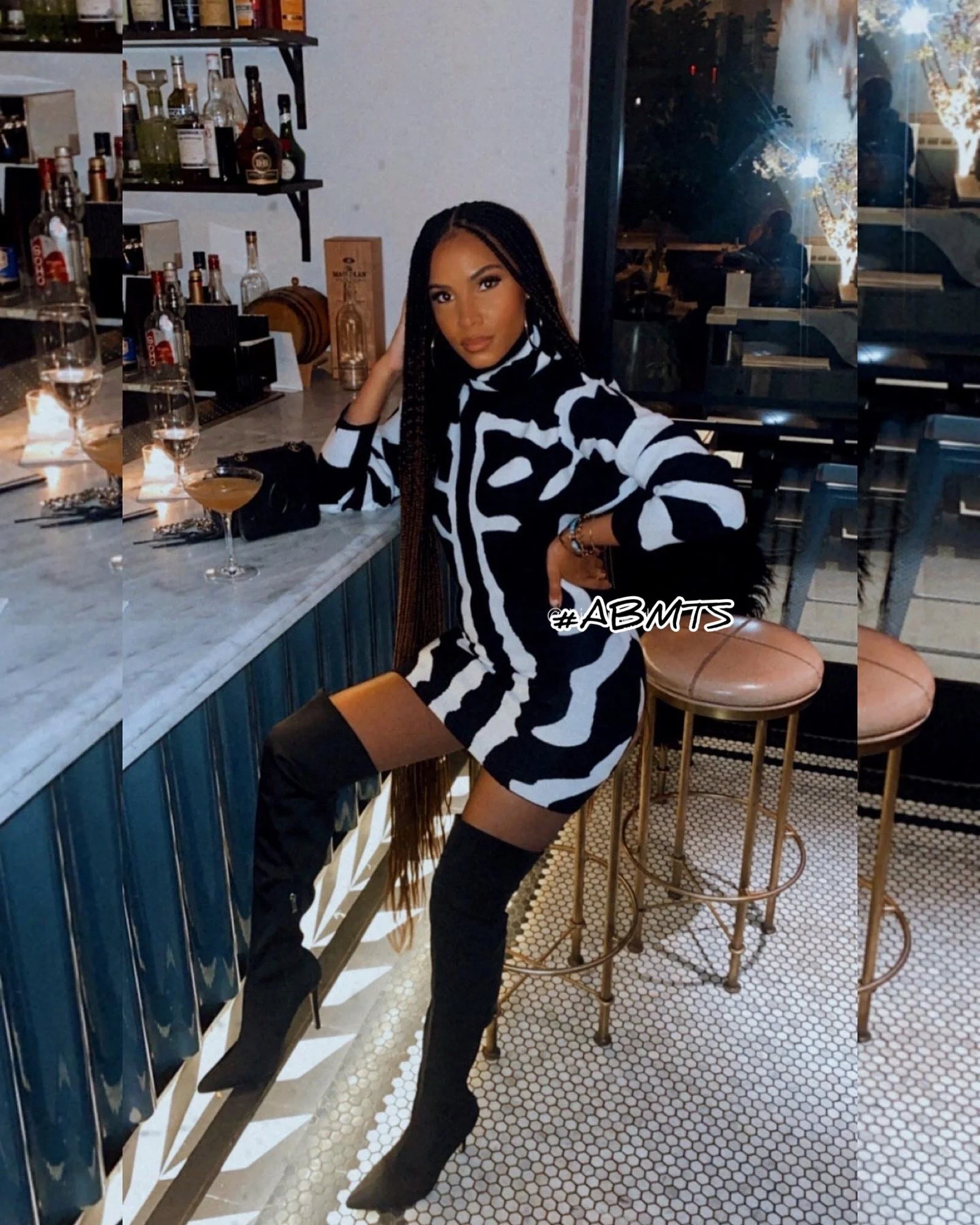 THE WILD SIDE KNIT DRESS