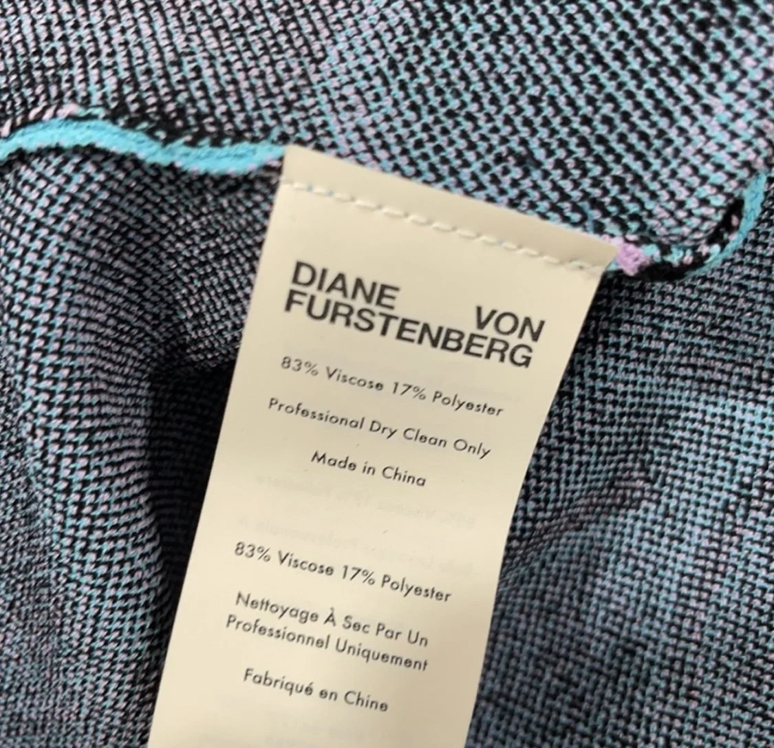 Pull épais En Coton Diane Von Furstenberg - Modèle Endive Vert Averill, Taille M, Neuf Avec étiquette