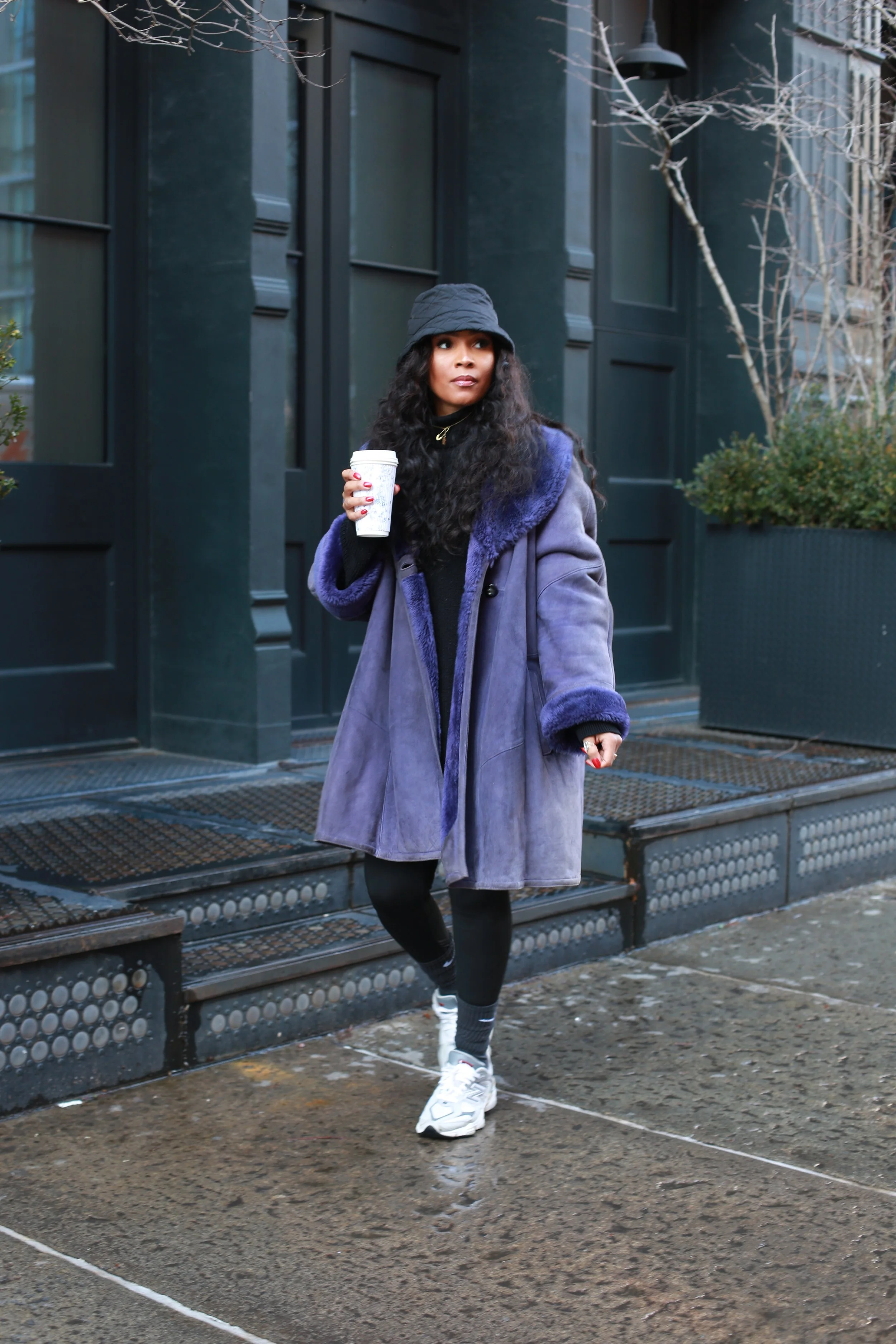 SHE SHEARLING - PURPLE SWING