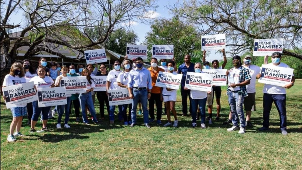 It's time to fight. Let's elect Frank Ramirez!