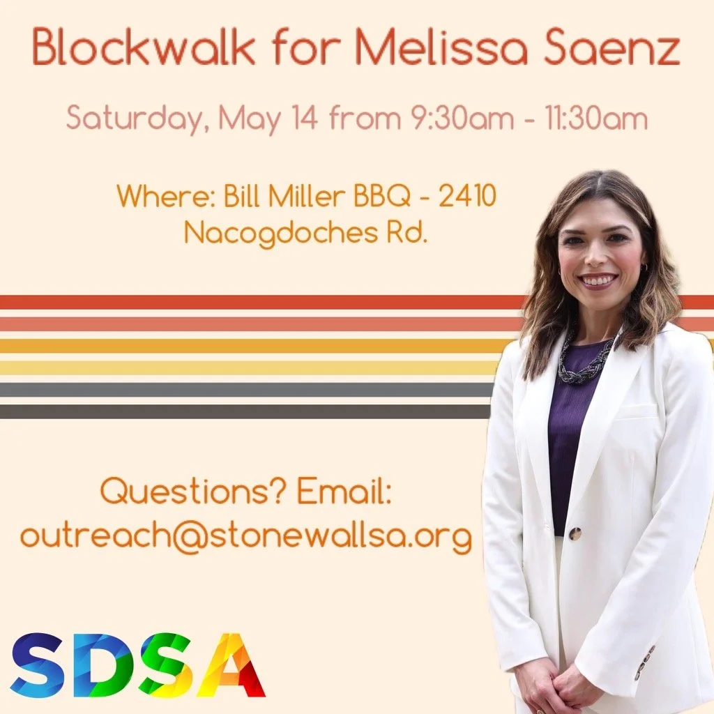 Join us! Block Walk for Melissa Saenz!