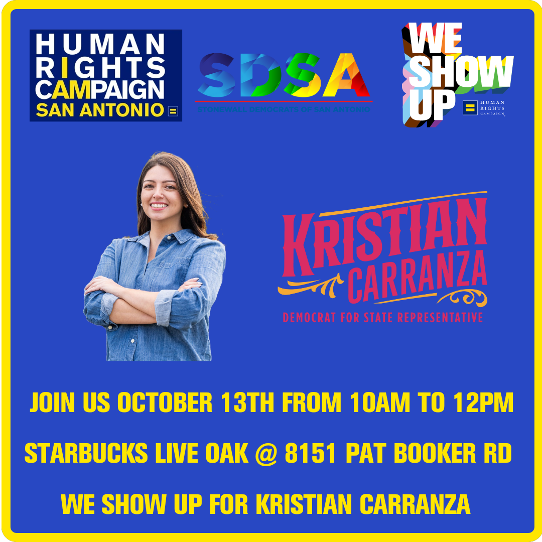 Help Volunteer! Let's Get Kristian Carranza Elected!