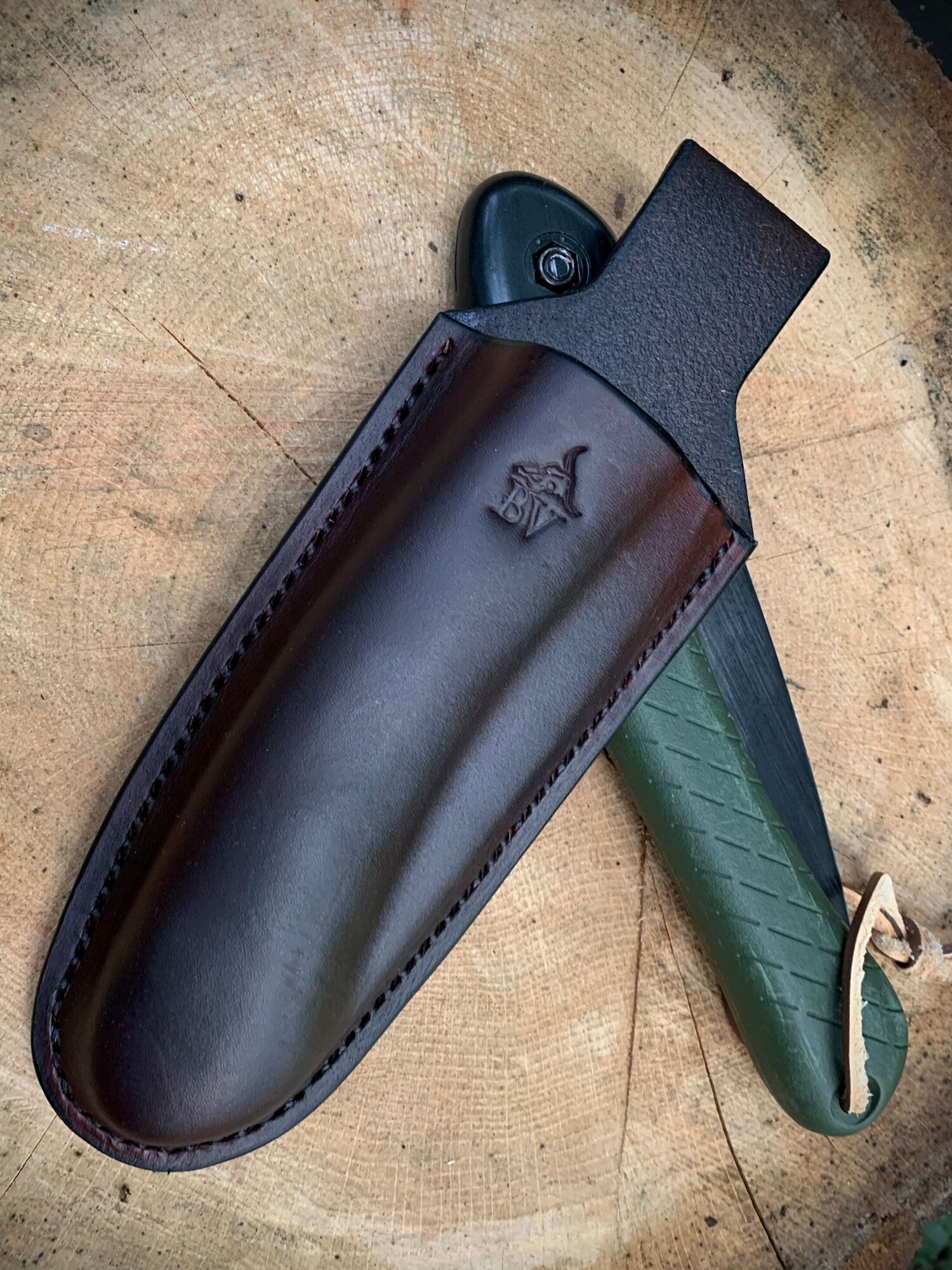 4-60cm Customized manual first layer cowhide knife sheath