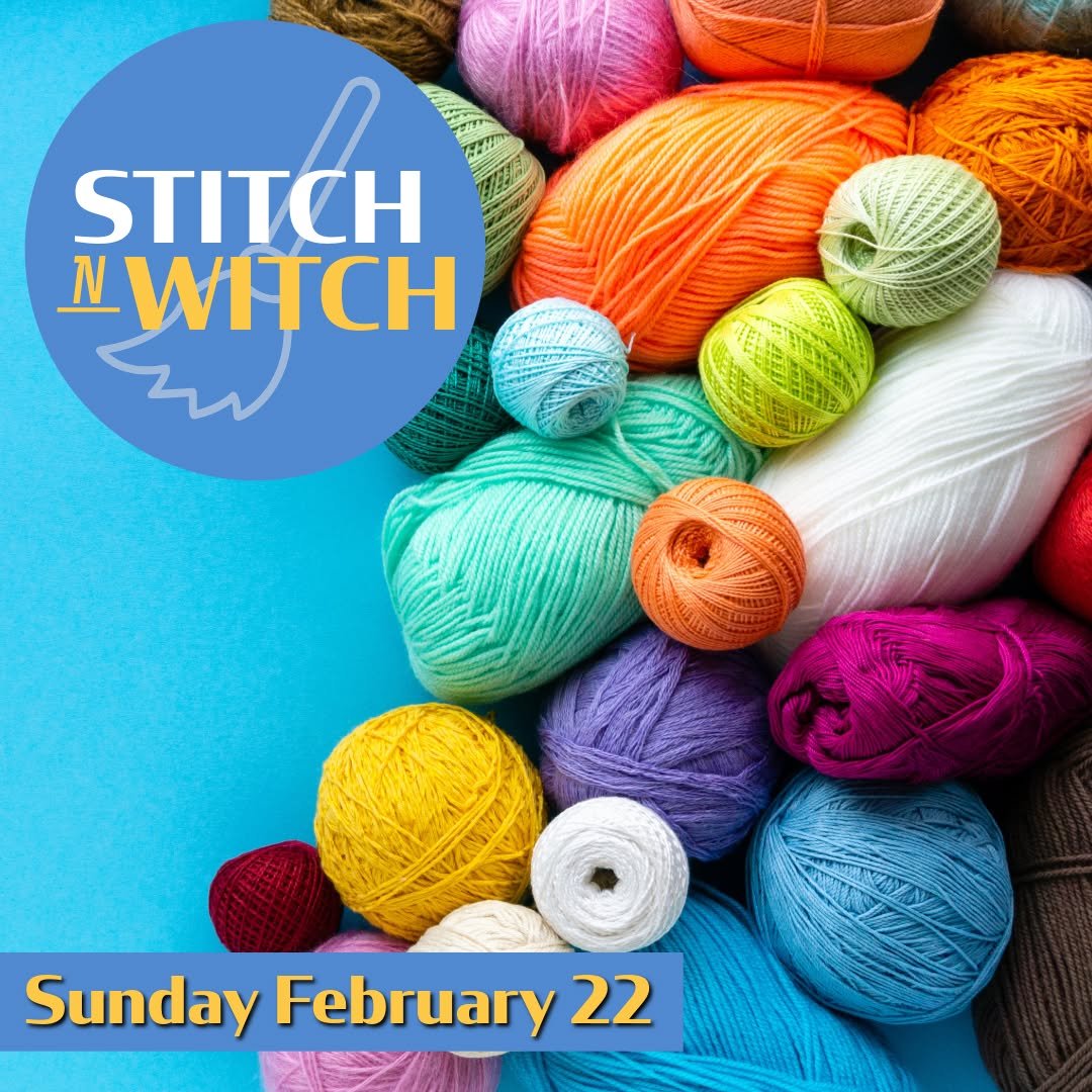 Share your love for knit, crochet, and embroidery crafting with others in the pagan community tomorrow afternoon.

𝗦𝘁𝗶𝘁𝗰𝗵 𝗻 𝗪𝗶𝘁𝗰𝗵 𝘄𝗶𝘁𝗵 𝗧𝗲𝗺𝗽𝗲𝗿𝗮𝗻𝗰𝗲
𝗦𝘂𝗻𝗱𝗮𝘆, 𝗙𝗲𝗯𝗿𝘂𝗮𝗿𝘆 𝟮𝟮𝗻𝗱 𝗳𝗿𝗼𝗺 𝟭:𝟬𝟬𝗽𝗺 𝘁𝗼 𝟯:𝟬𝟬𝗽𝗺

