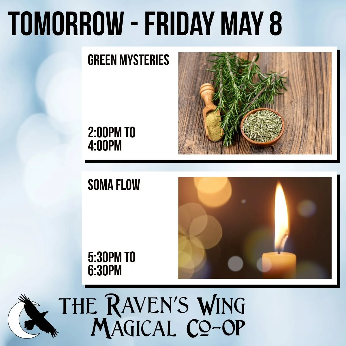 We have two wonderful events lined up for you tomorrow. Make sure to check out the Events page on our website for more information and to register. 

𝗚𝗿𝗲𝗲𝗻 𝗠𝘆𝘀𝘁𝗲𝗿𝗶𝗲𝘀
𝗙𝗿𝗶𝗱𝗮𝘆, 𝗠𝗮𝘆 𝟴 𝗳𝗿𝗼𝗺 𝟮:𝟬𝟬𝗽𝗺 𝘁𝗼 𝟰:𝟬𝟬𝗽𝗺

Whether