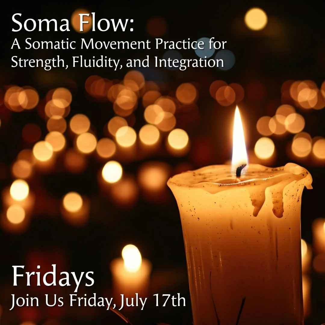 Join us Friday evening and experience a trans*formative 60-minute somatic ritual that invites you to deepen your connection with your body and authentic expression. 

𝗦𝗼𝗺𝗮 𝗙𝗹𝗼𝘄: 𝗔 𝗦𝗼𝗺𝗮𝘁𝗶𝗰 𝗠𝗼𝘃𝗲𝗺𝗲𝗻𝘁 𝗣𝗿𝗮𝗰𝘁𝗶𝗰𝗲 𝗳𝗼𝗿 𝗦𝘁?