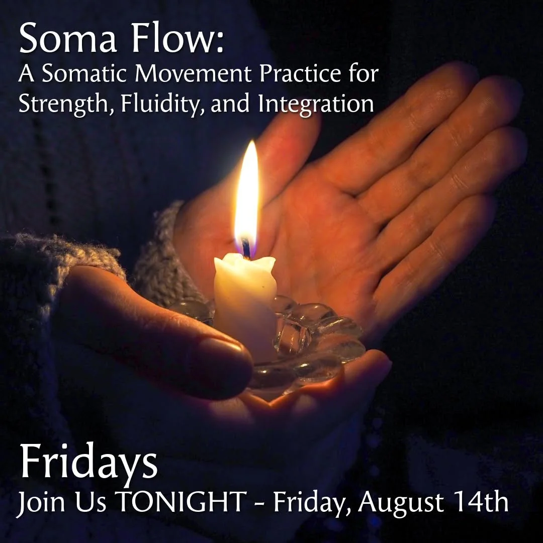 Join us TONIGHT to experience a trans*formative 60-minute somatic ritual that invites you to deepen your connection with your body and authentic expression. 

𝗦𝗼𝗺𝗮 𝗙𝗹𝗼𝘄: 𝗔 𝗦𝗼𝗺𝗮𝘁𝗶𝗰 𝗠𝗼𝘃𝗲𝗺𝗲𝗻𝘁 𝗣𝗿𝗮𝗰𝘁𝗶𝗰𝗲 𝗳𝗼𝗿 𝗦𝘁𝗿𝗲𝗻𝗴?
