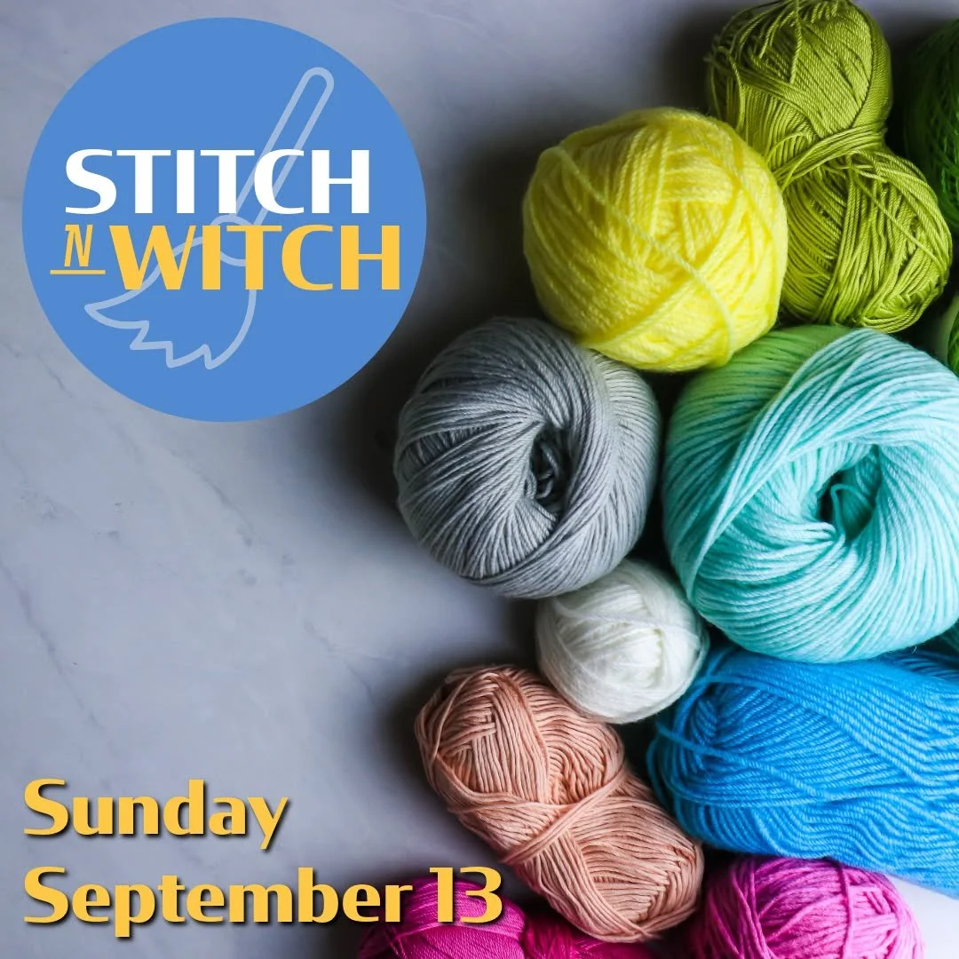 Share your love for knit, crochet, and embroidery crafting with others in the pagan community tomorrow afternoon. 

𝗦𝘁𝗶𝘁𝗰𝗵 𝗻 𝗪𝗶𝘁𝗰𝗵 𝘄𝗶𝘁𝗵 𝗧𝗲𝗺𝗽𝗲𝗿𝗮𝗻𝗰𝗲
𝗦𝘂𝗻𝗱𝗮𝘆, 𝗦𝗲𝗽𝘁𝗲𝗺𝗯𝗲𝗿 𝟭𝟯𝘁𝗵 𝗳𝗿𝗼𝗺 𝟭:𝟬𝟬𝗽𝗺 𝘁𝗼 𝟯:𝟬𝟬𝗽